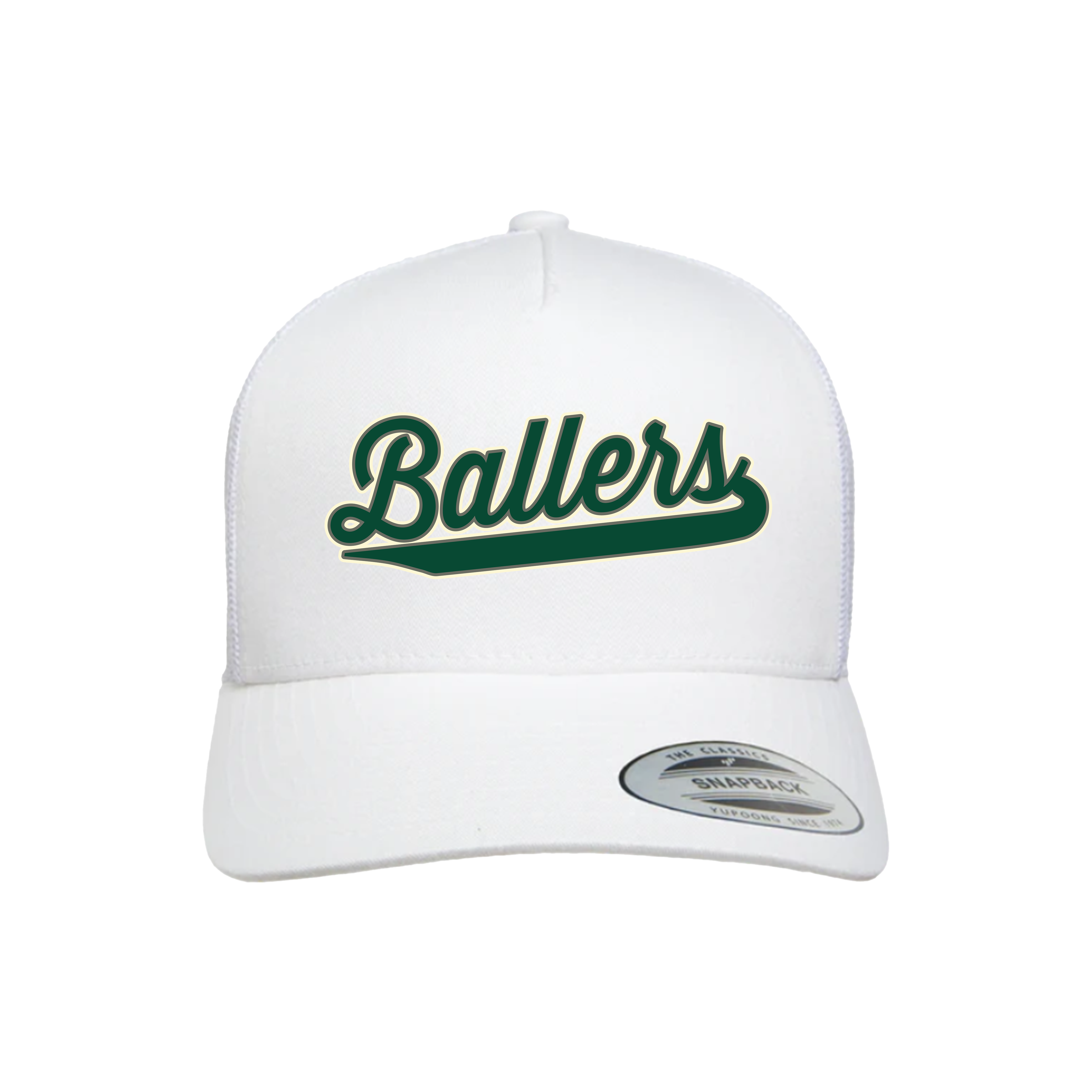 Ballers Baseball (Wyble)- Hat 1 (White)