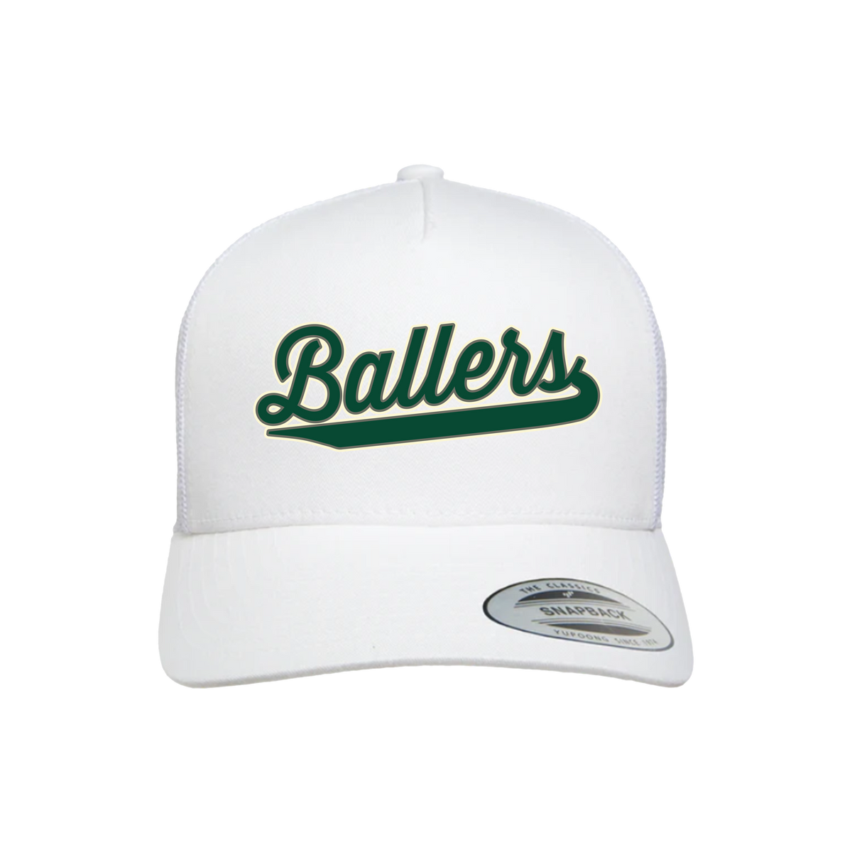 Ballers Baseball (Wyble)- Hat 1 (White)
