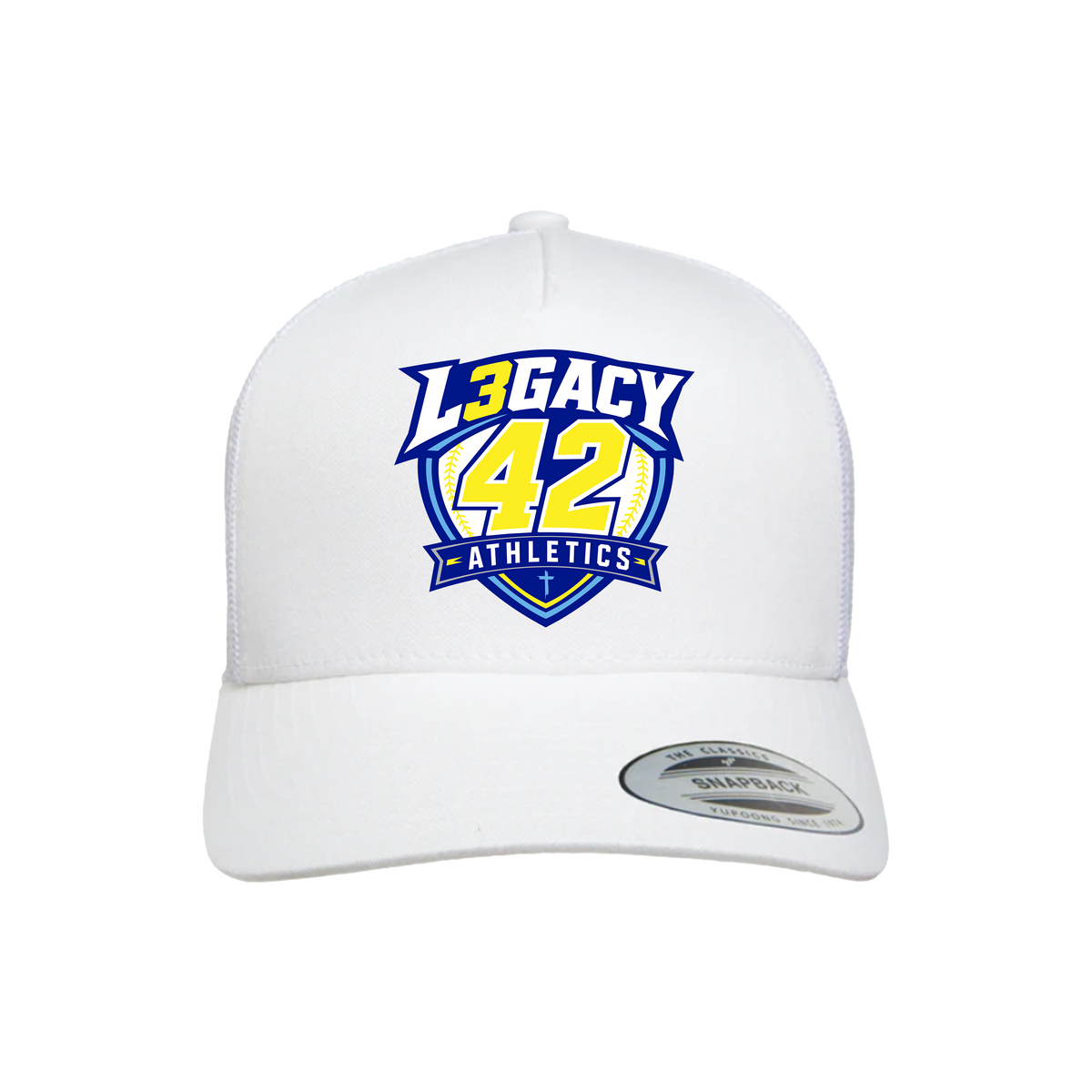 L3gacy 42 Athletics- Hat 1 (White)