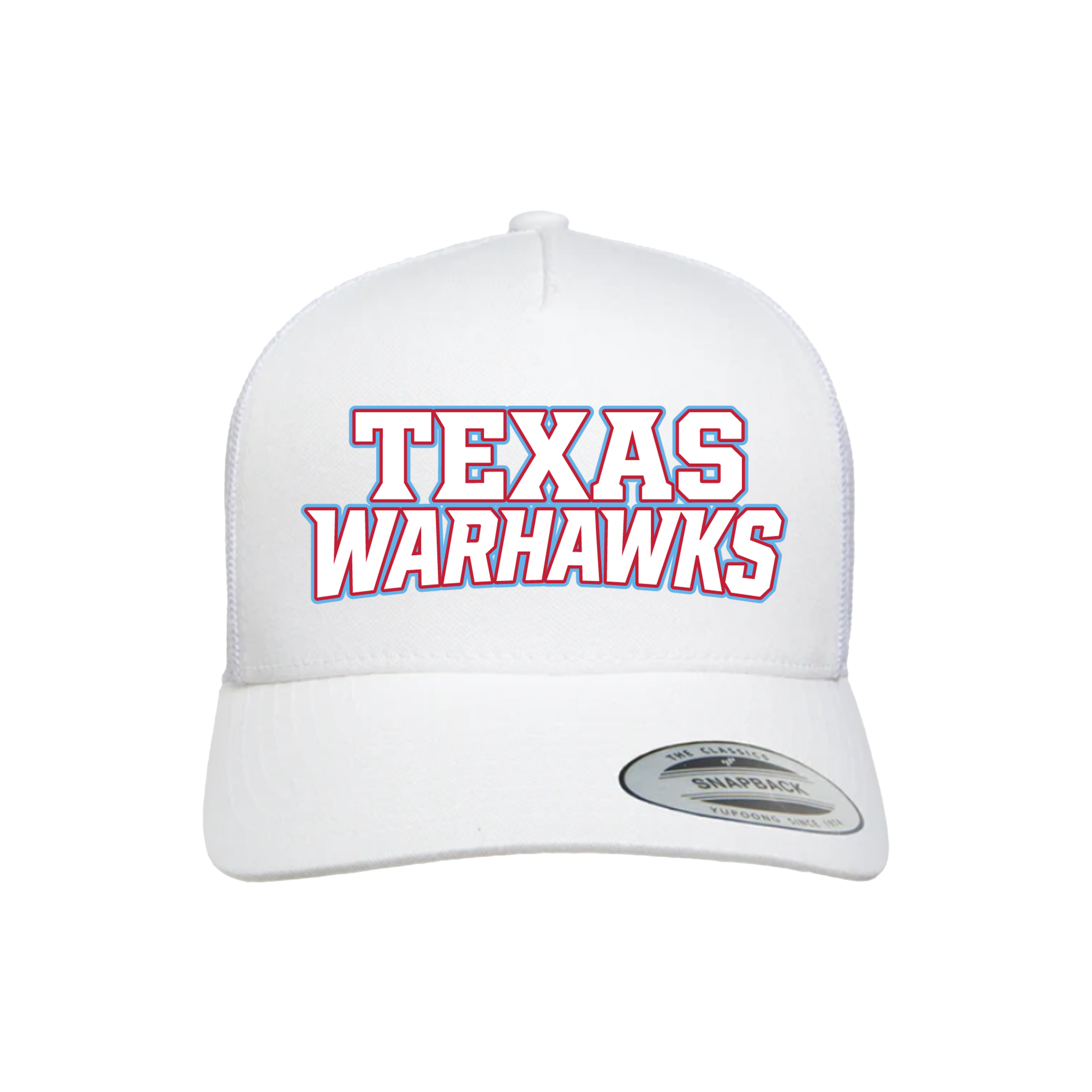Texas Warhawks (Kent) Baseball- Hat 1 (White)