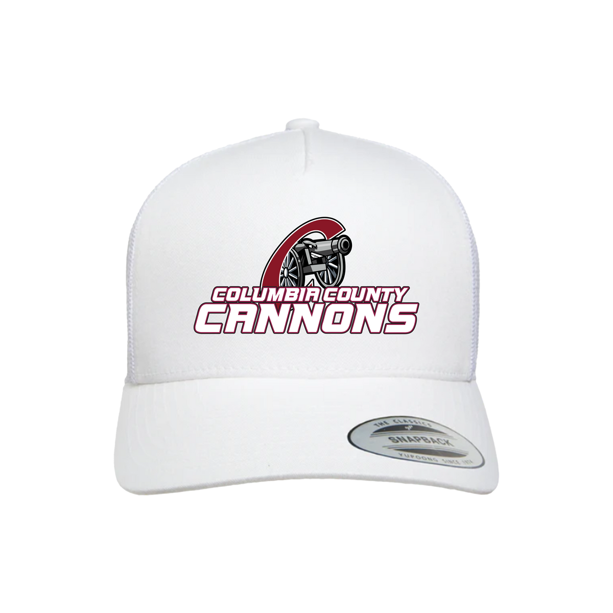 Columbia County Cannons Baseball (Bentley)- Hat 1 (White)