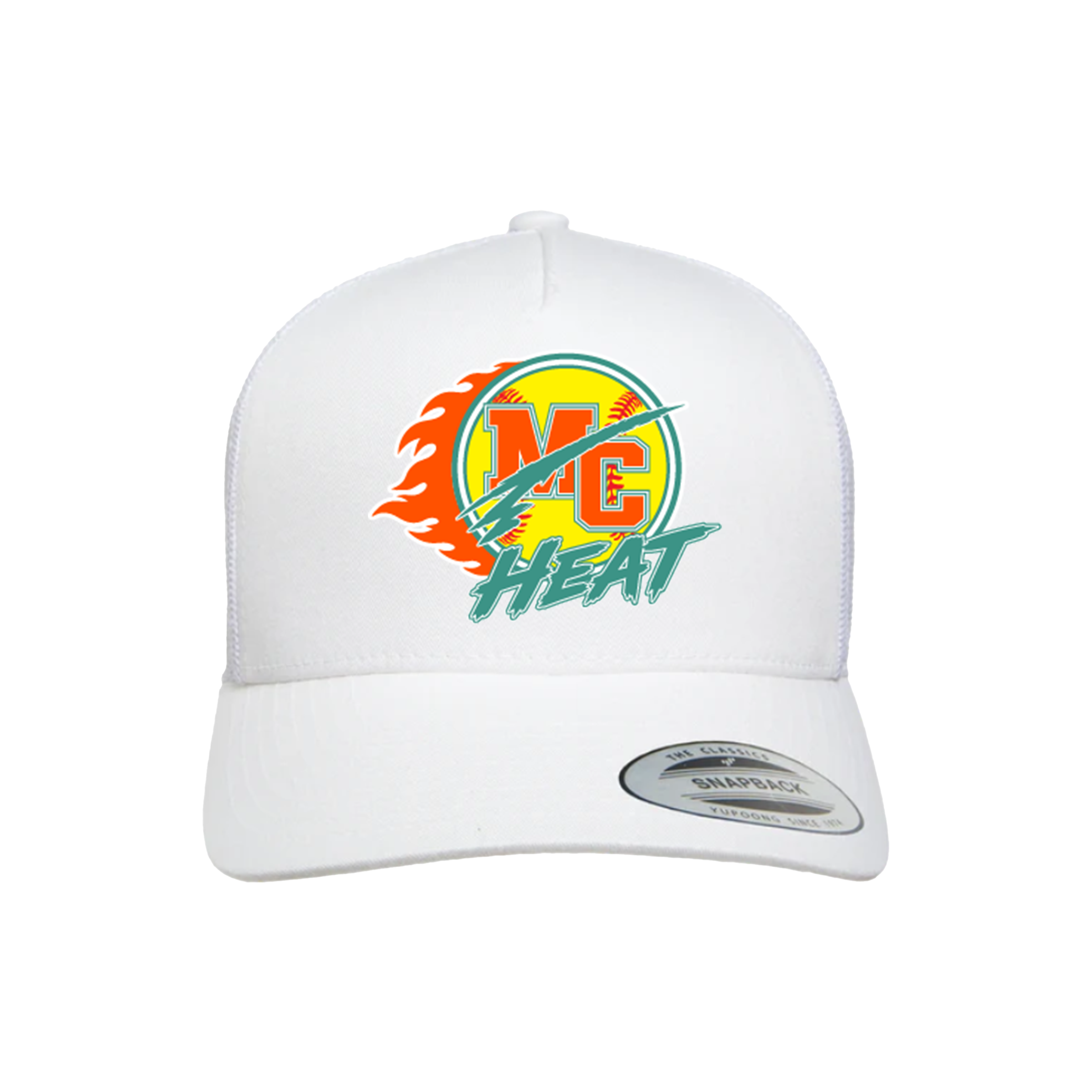MC Heat (Edgette) Fastpitch- Hat 1 (White)