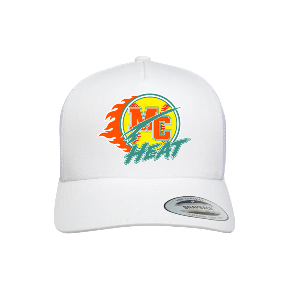 MC Heat (Edgette) Fastpitch- Hat 1 (White)