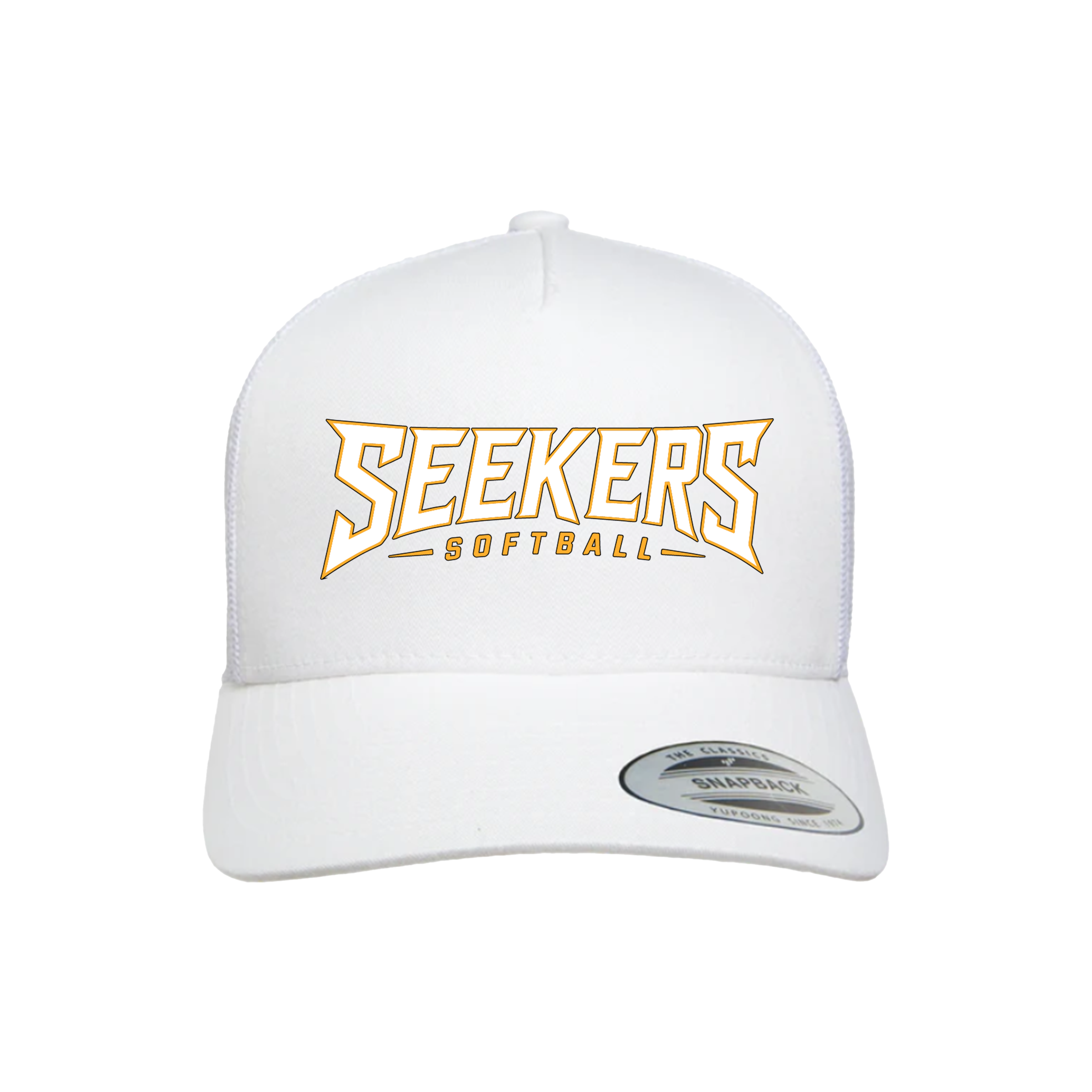 Seekers Softball (Dabney)- Hat 1 (White)