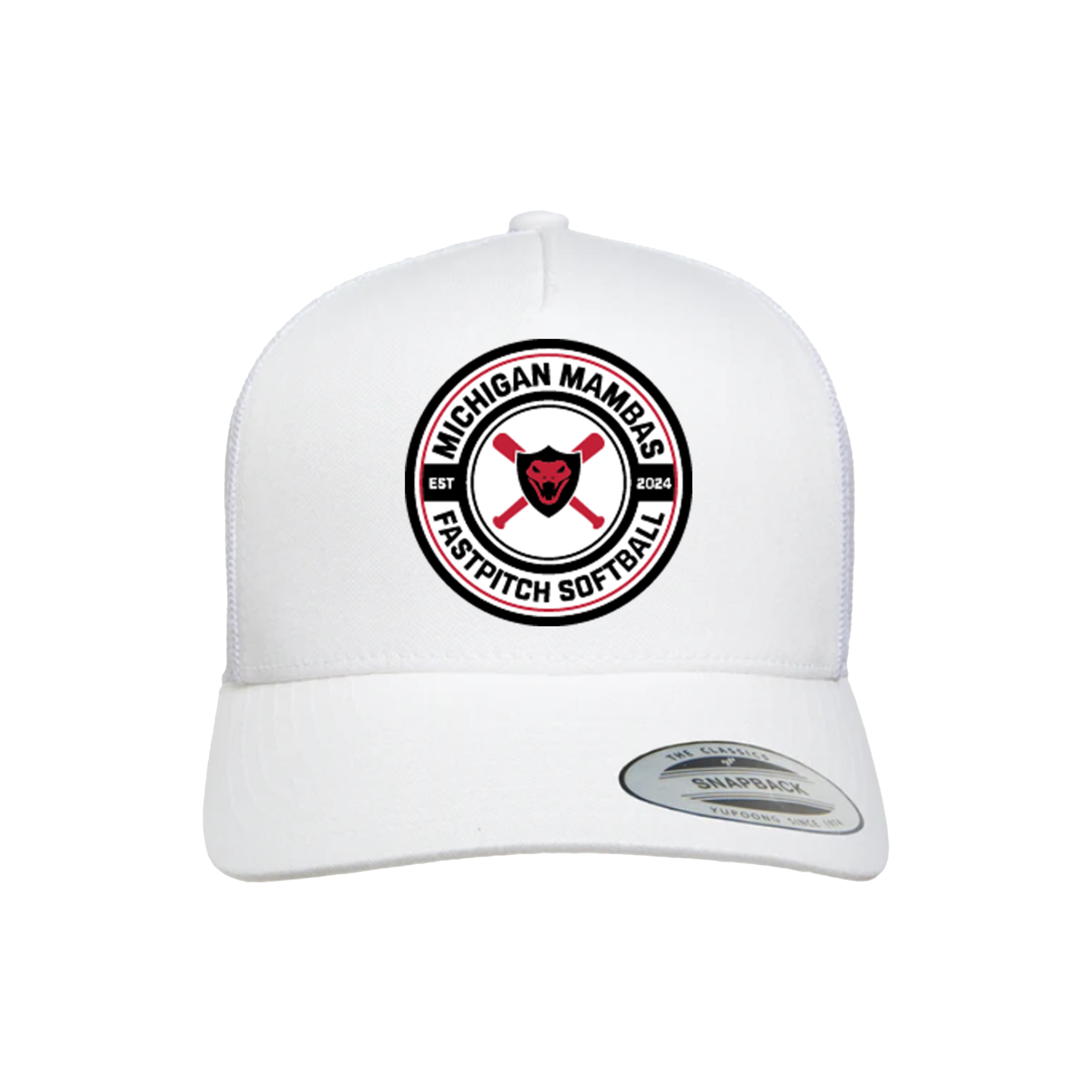 Mambas (Espinoza) Fastpitch 2026- Hat 1 (White)