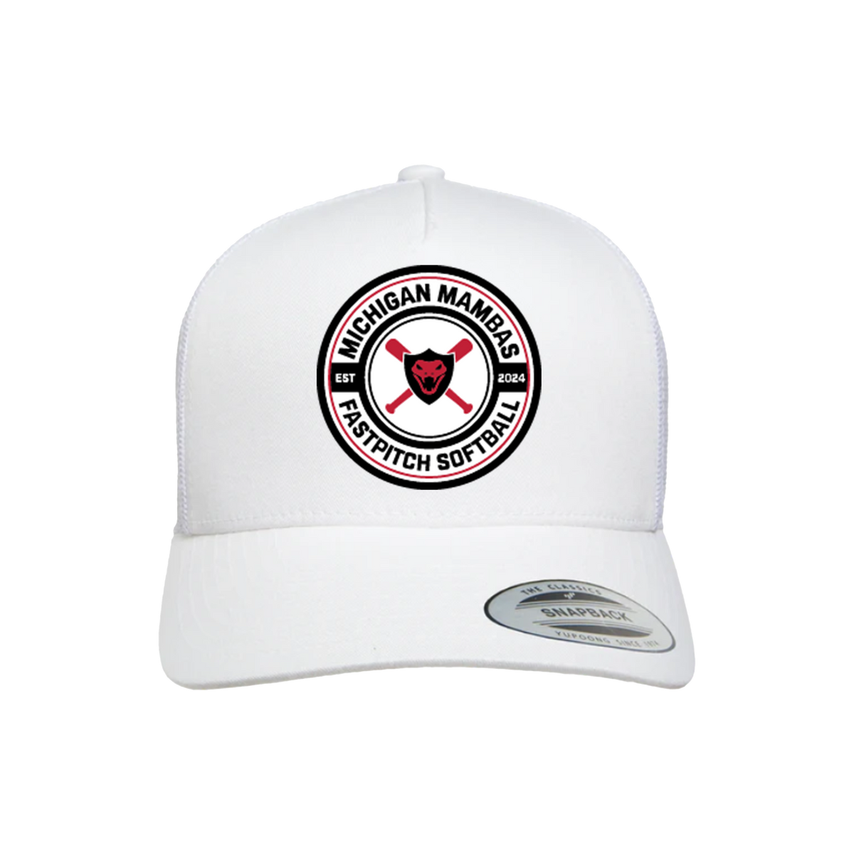 Mambas (Espinoza) Fastpitch 2026- Hat 1 (White)