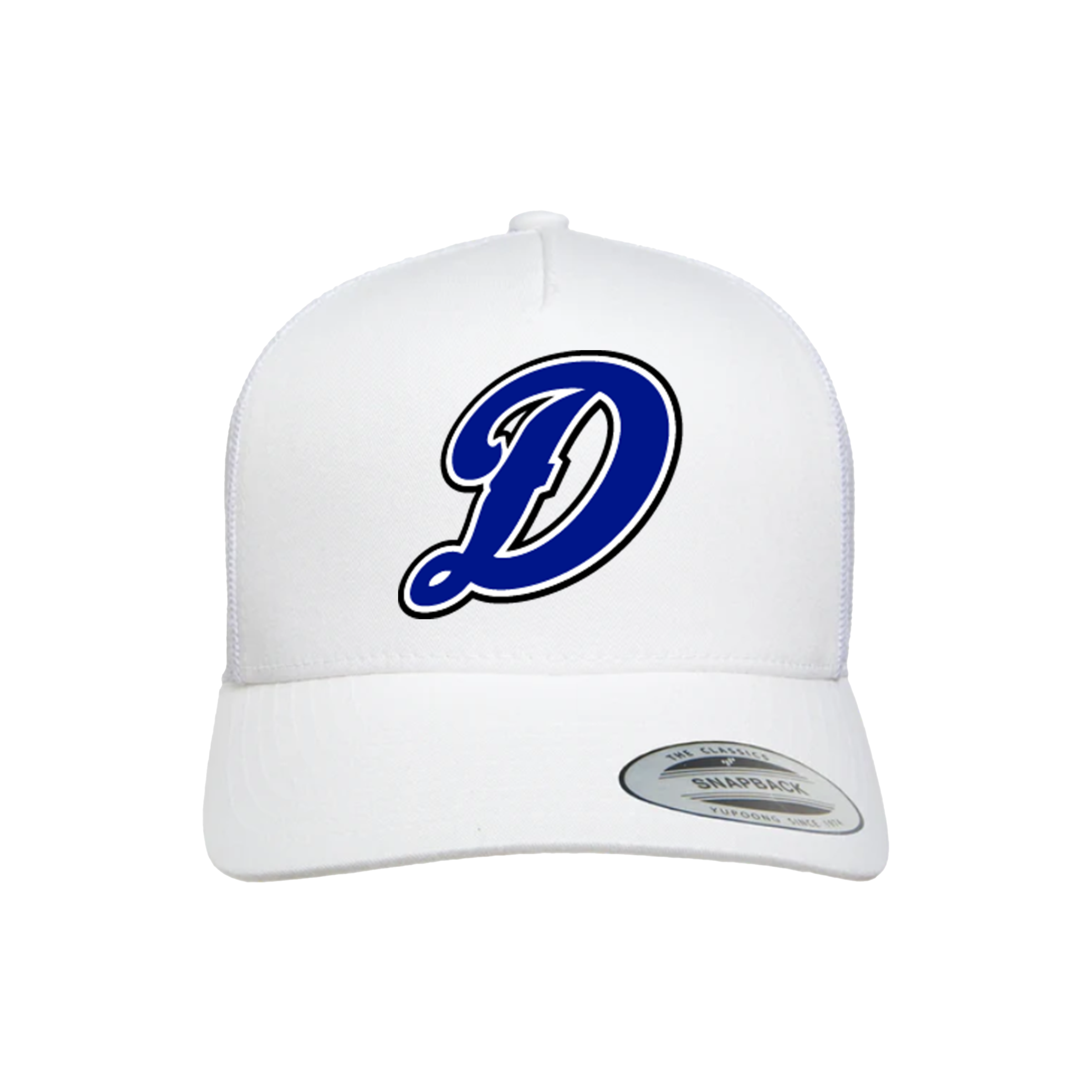 Lincoln Dodgers Baseball (Bade) 2026- Hat 1 (White)