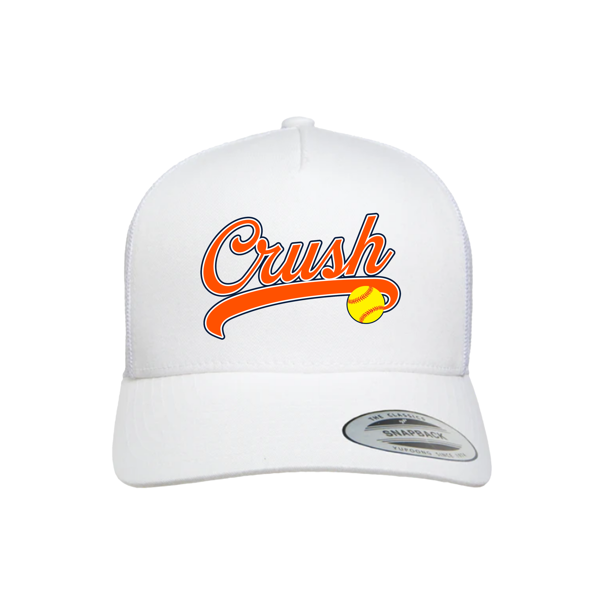 Carterville Crush (Wheaton) Fastpitch- Hat 1 (White)
