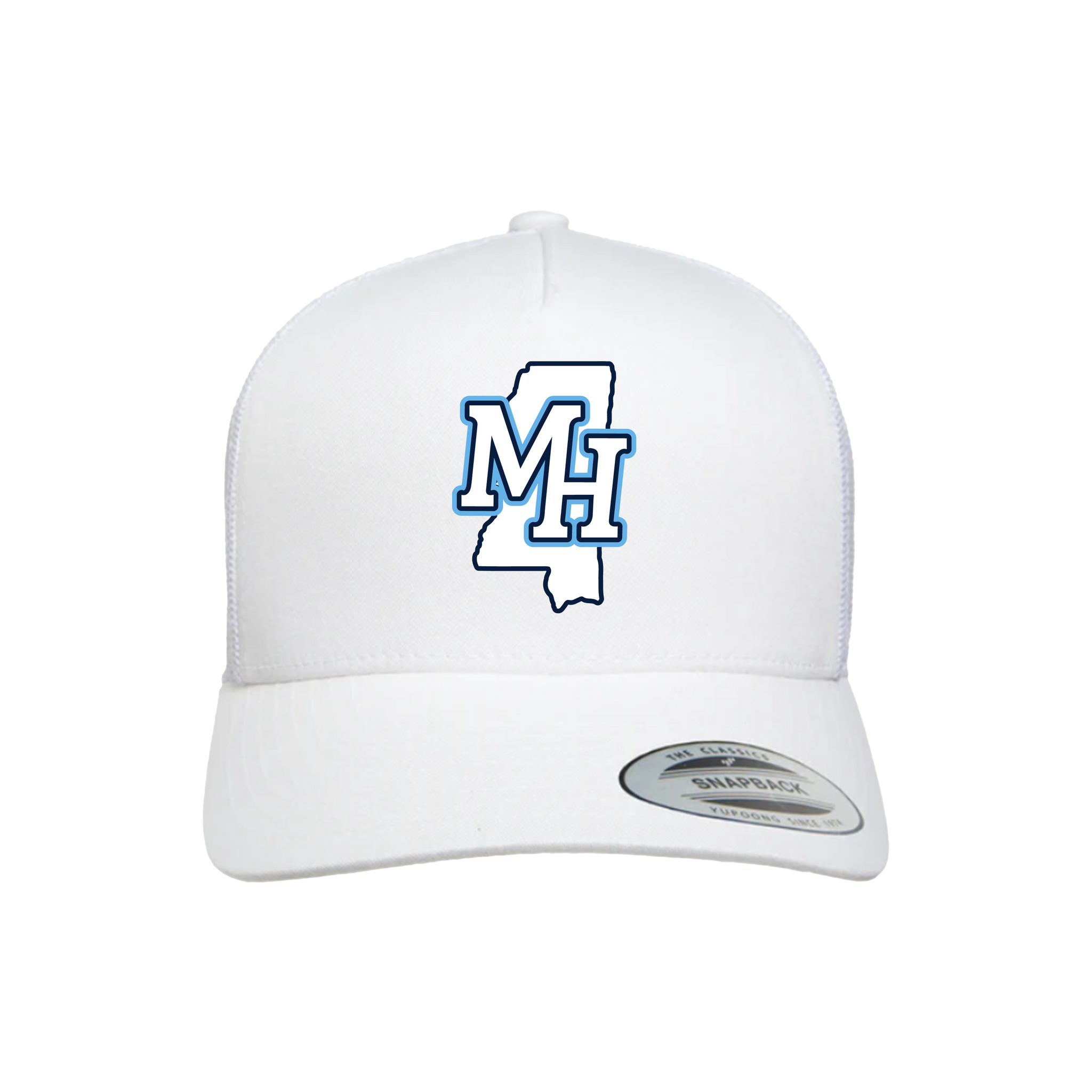 Mississippi Hype Baseball (Robinson)- Hat 1 (White)