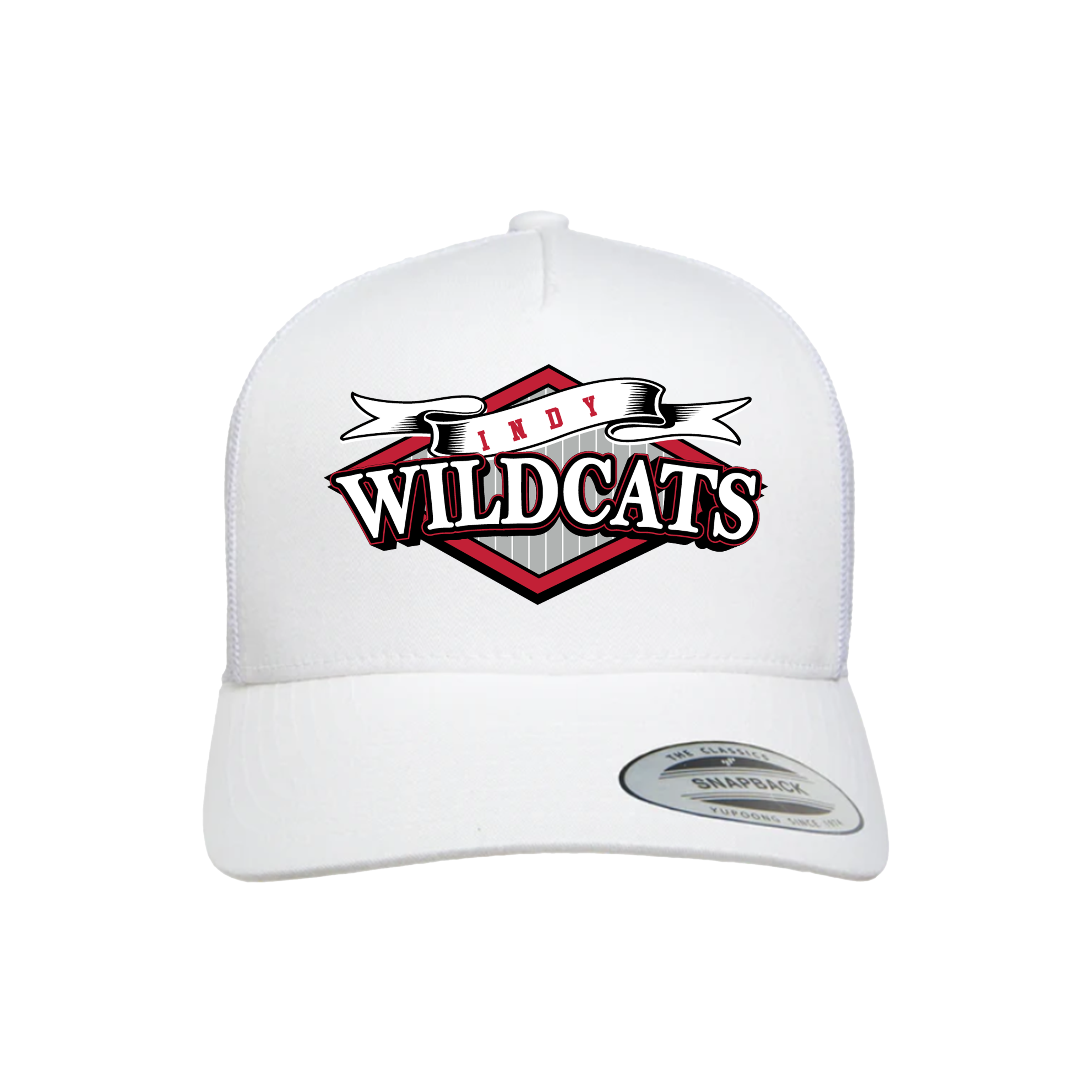 Indy Wildcats Fastpitch (Bean)- Hat 1 (White)