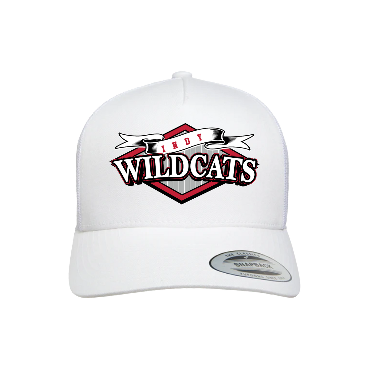 Indy Wildcats Fastpitch (Bean)- Hat 1 (White)