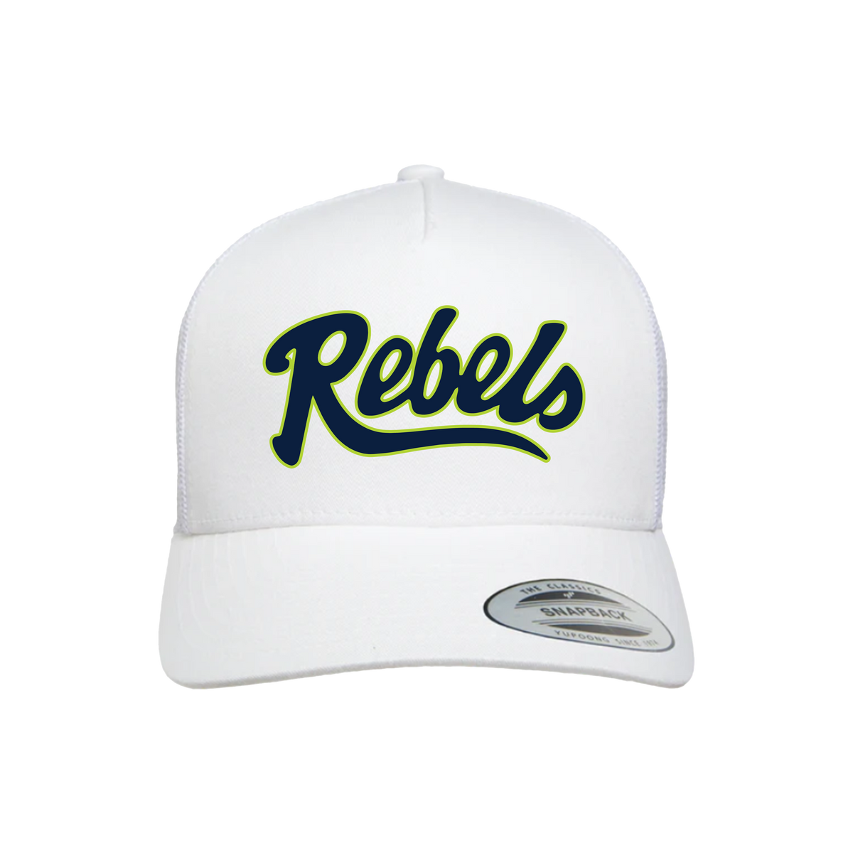 Rebels West Michigan Fastpitch (Scott) 2026- Hat 1 (White)