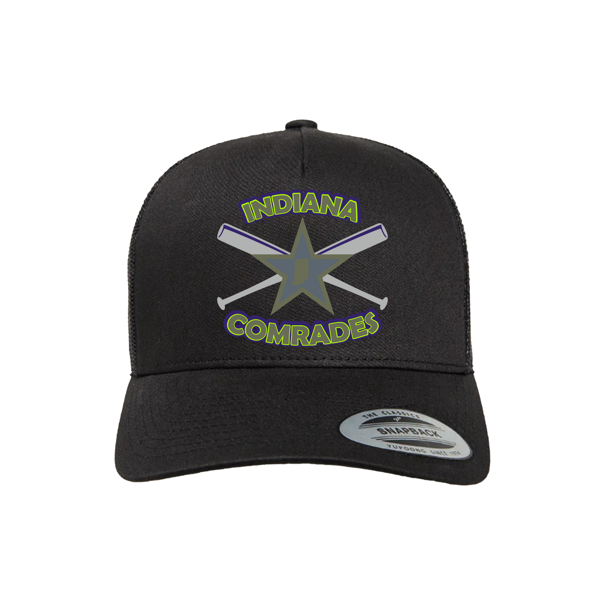 Indiana Comrades Fastpitch (Flory)- Hat 2 (Black)