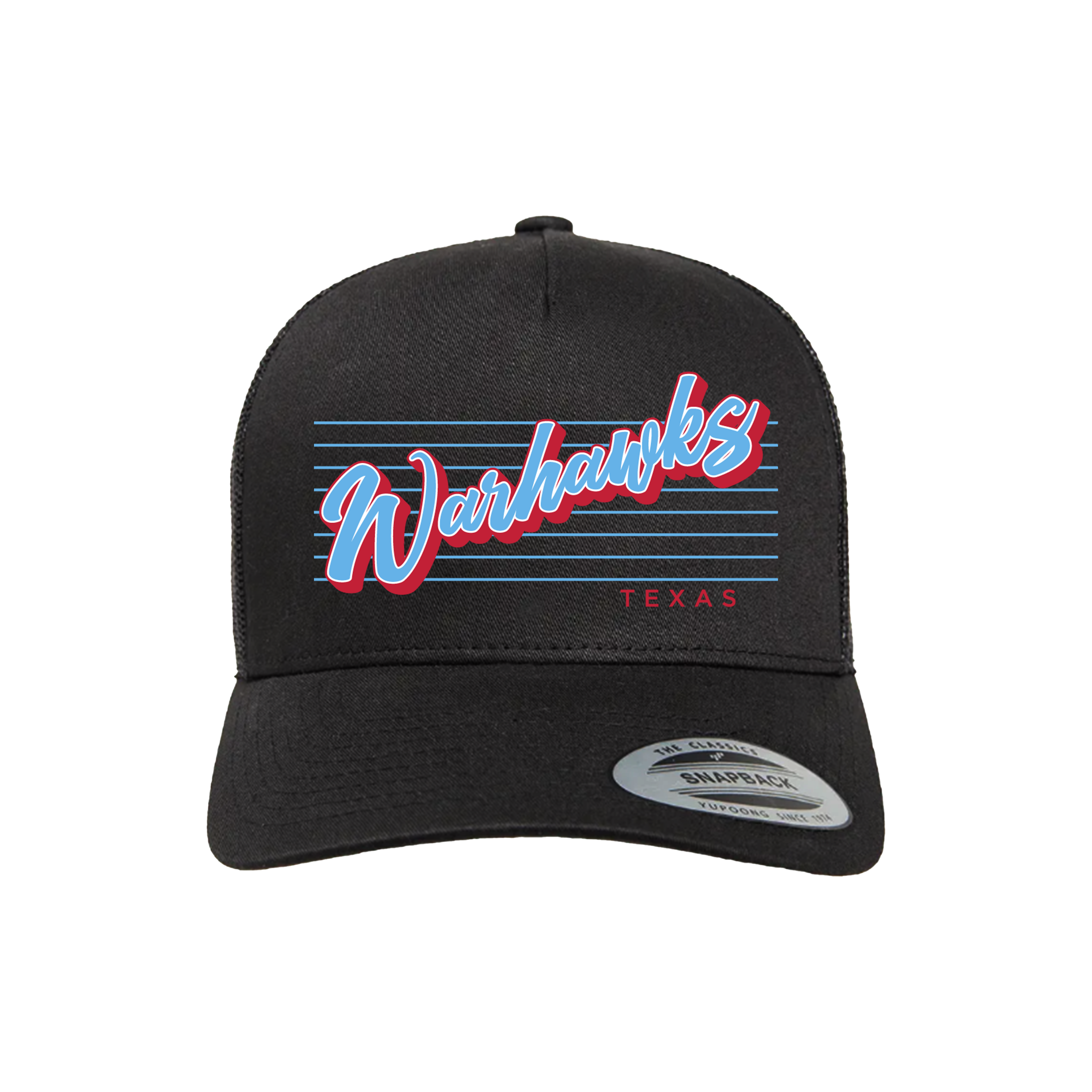 Texas Warhawks (Kent) Baseball- Hat 2 (Black)