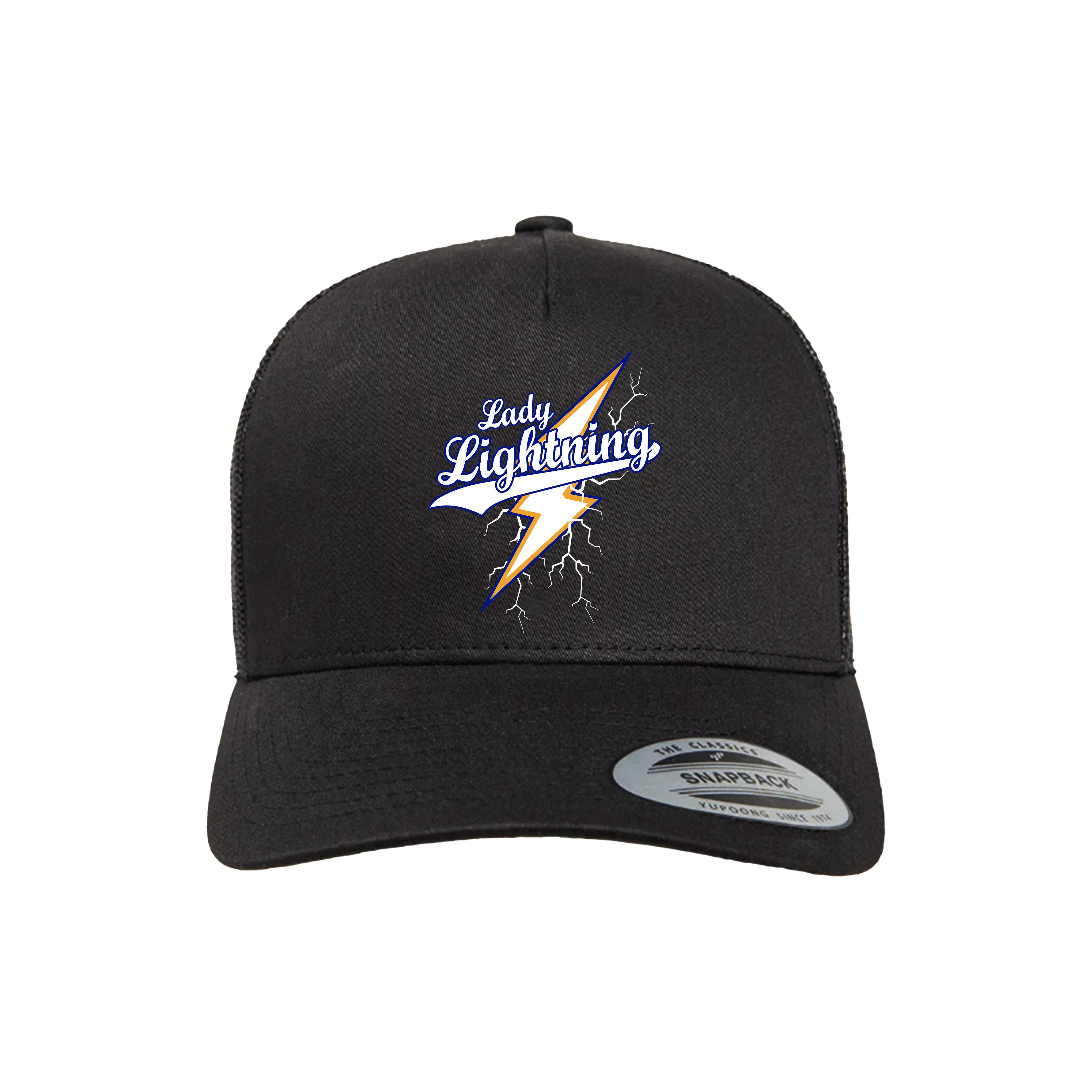 Lady Lightning Fastpitch (Vernon)- Hat 2 (Black)