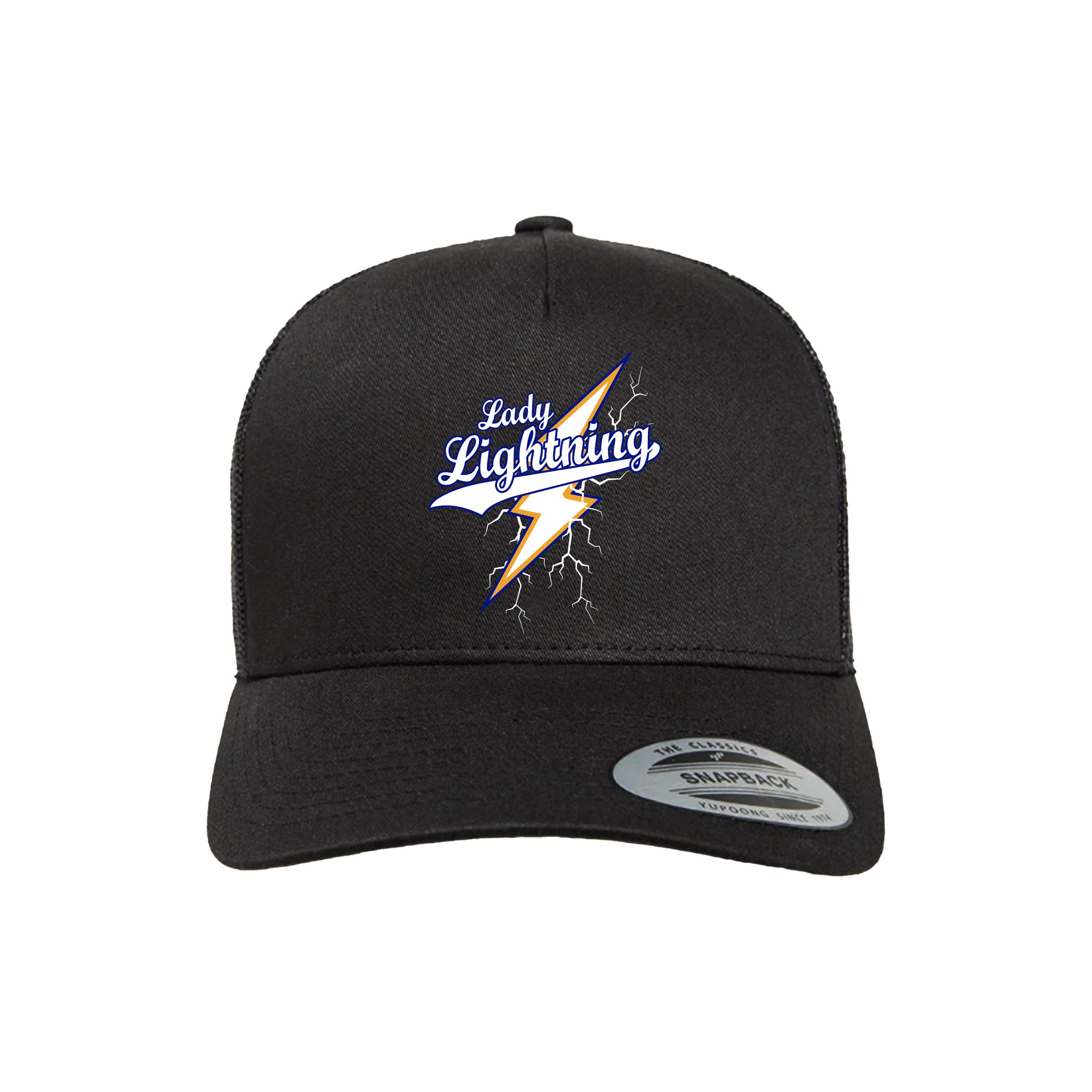 Lady Lightning Fastpitch (Vernon)- Hat 2 (Black)