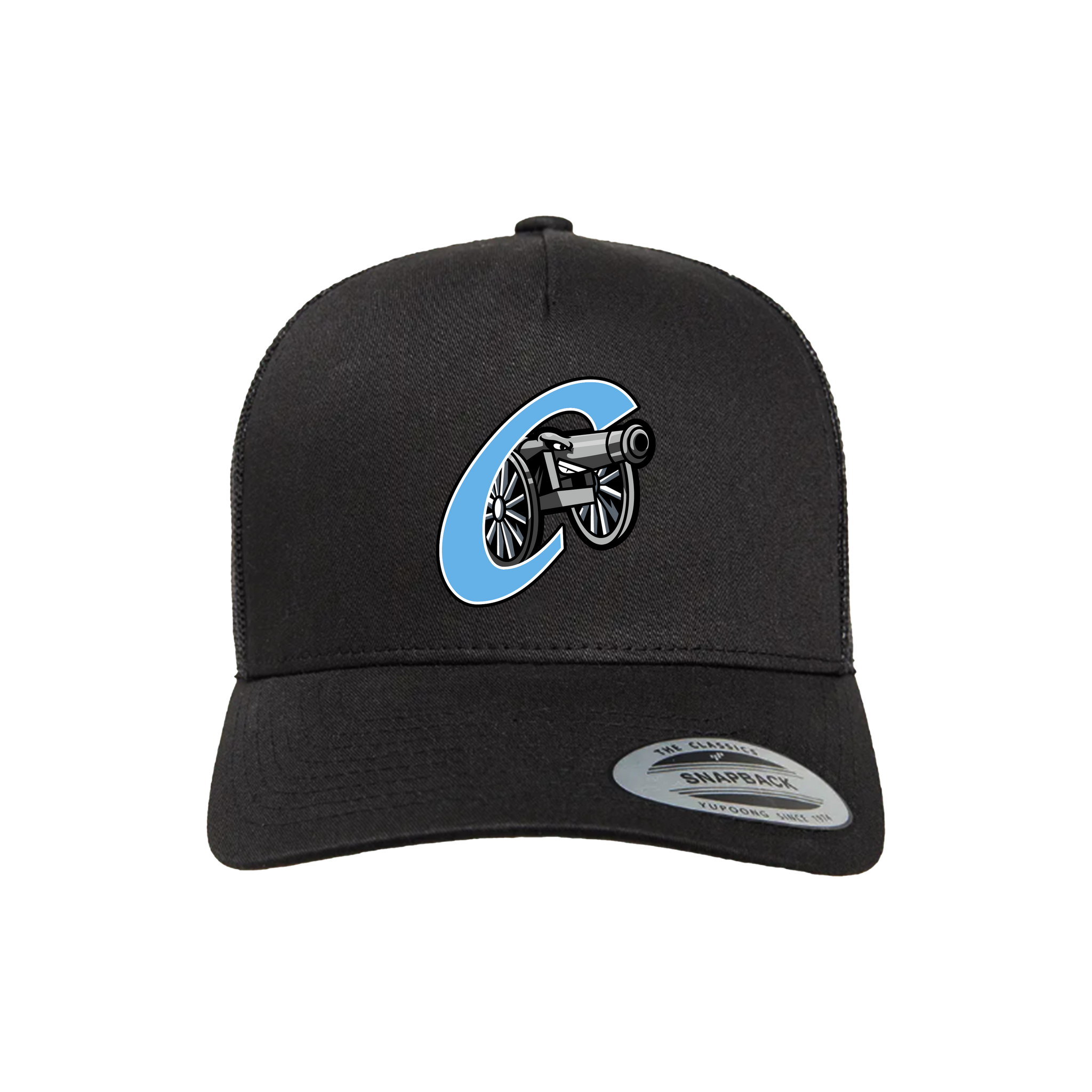 Columbia County Cannons Baseball (Bentley)- Hat 2 (Black)