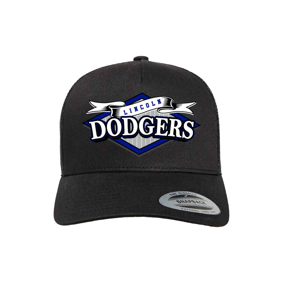 Lincoln Dodgers Baseball (Bade) 2026- Hat 2 (Black)