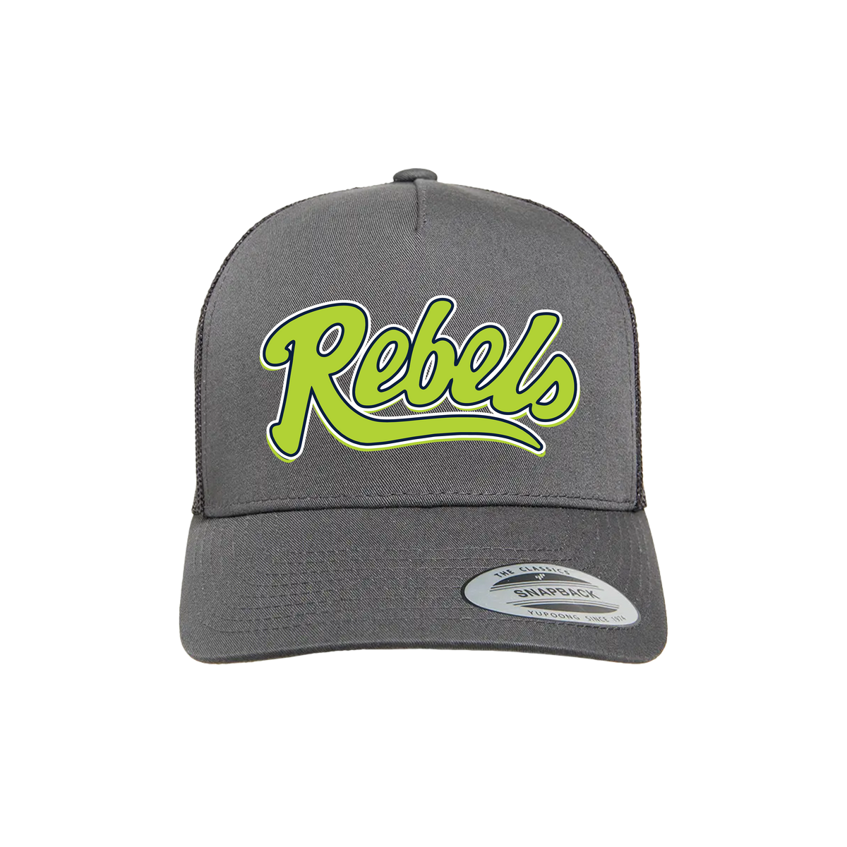 Rebels West Michigan Fastpitch (Scott) 2026- Hat 2 (Charcoal)