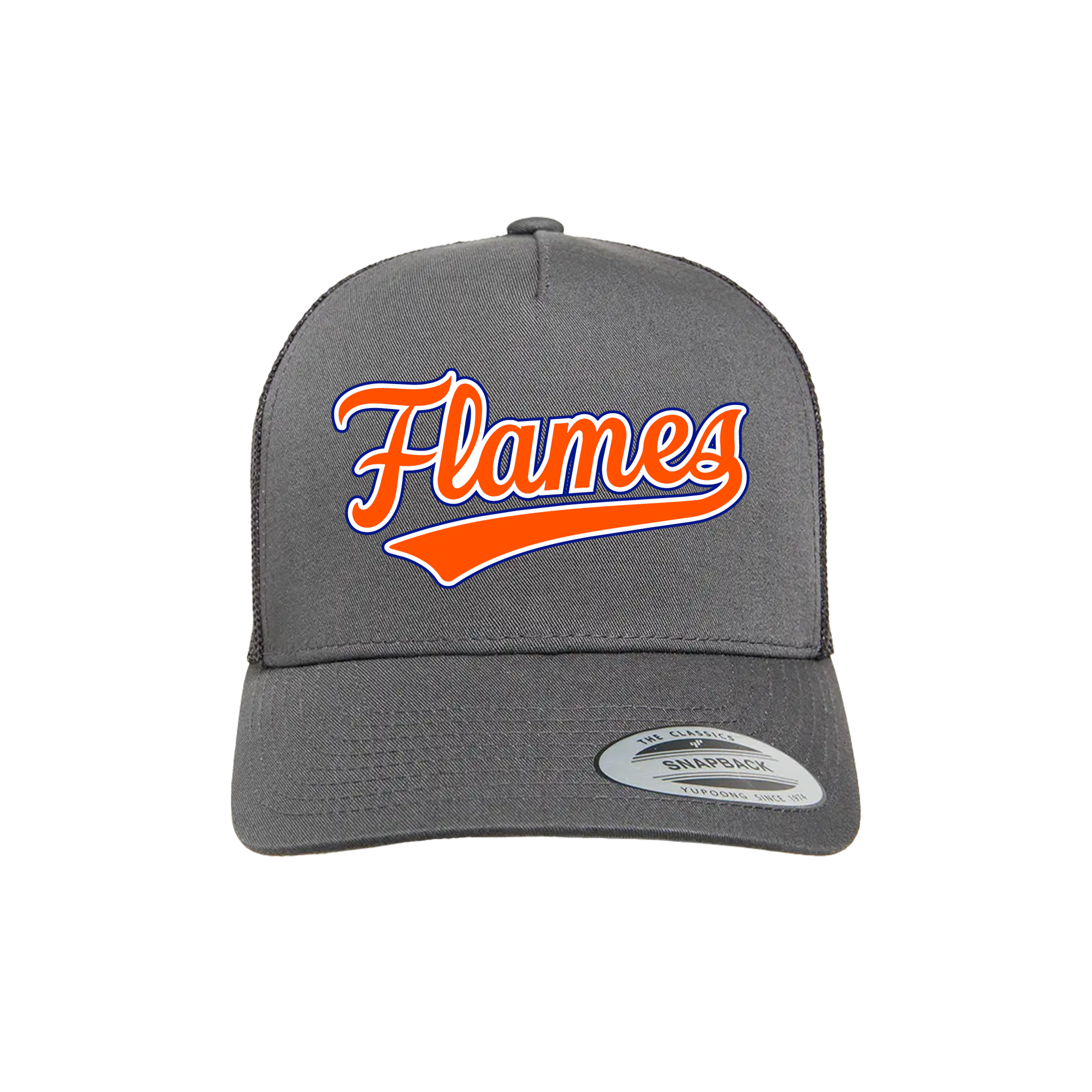 Indiana Flames (Brammer) Fastpitch- Hat 2 (Charcoal)