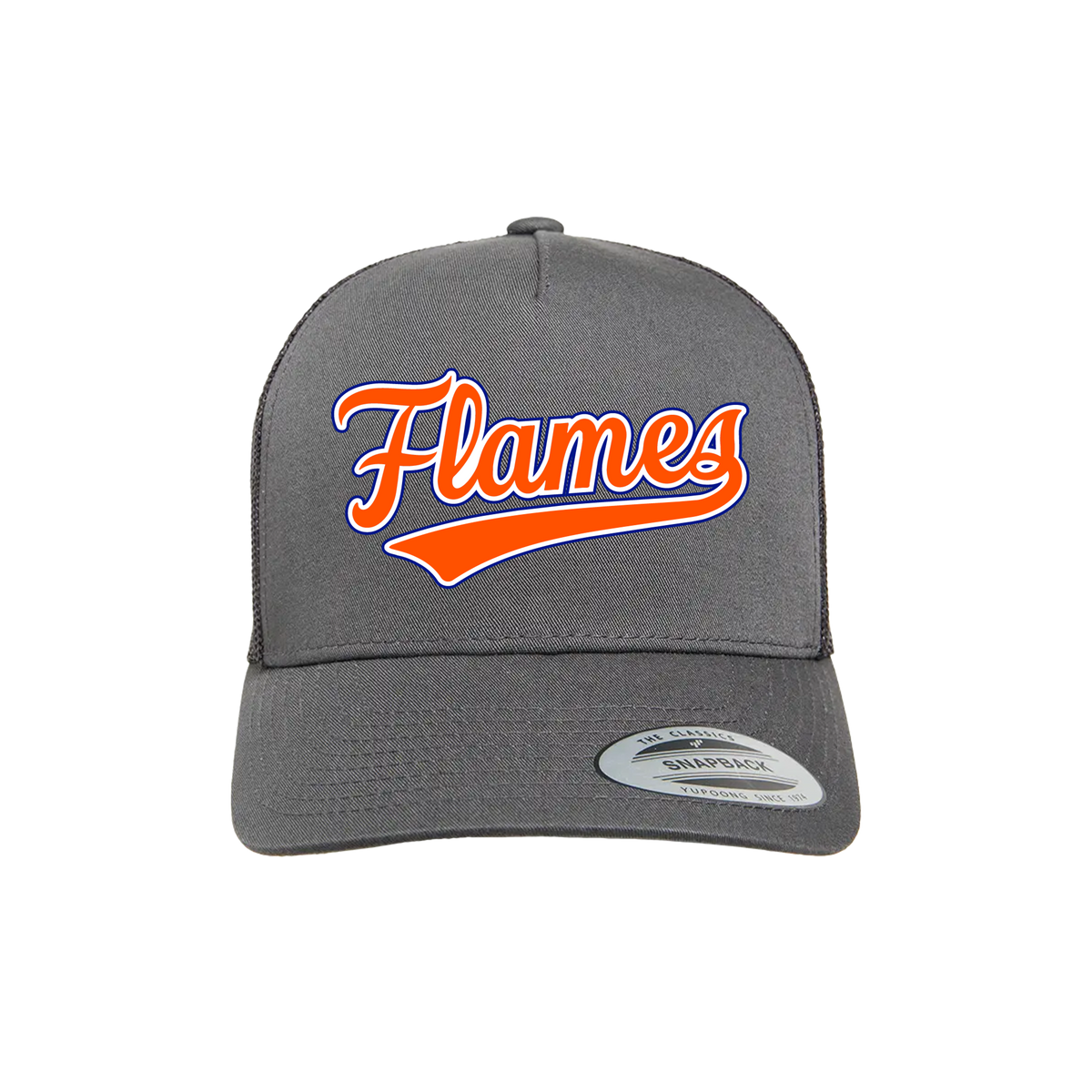 Indiana Flames (Brammer) Fastpitch- Hat 2 (Charcoal)