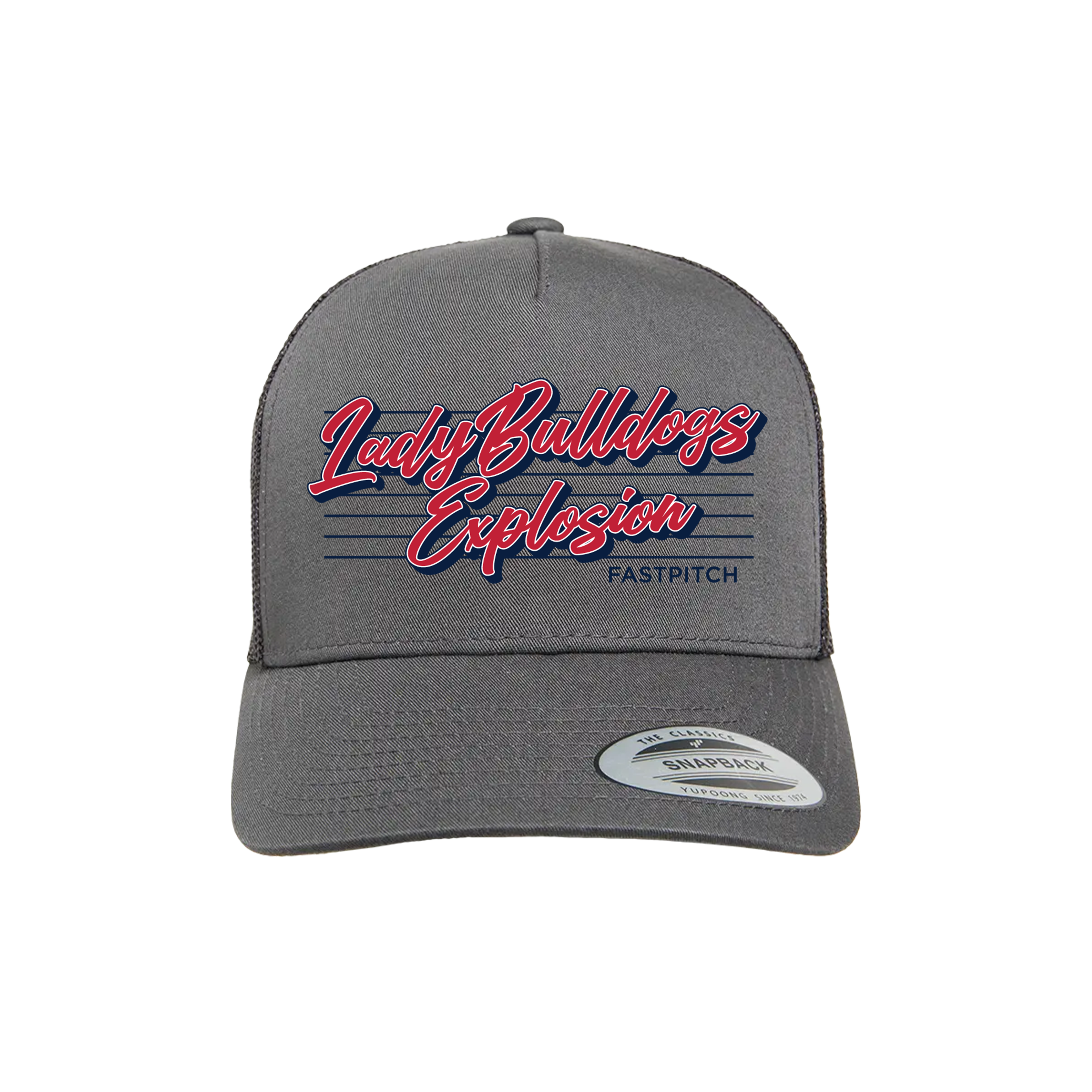 Lady Bulldogs Explosion Fastpitch (Lloyd)- Hat 2 (Charcoal)