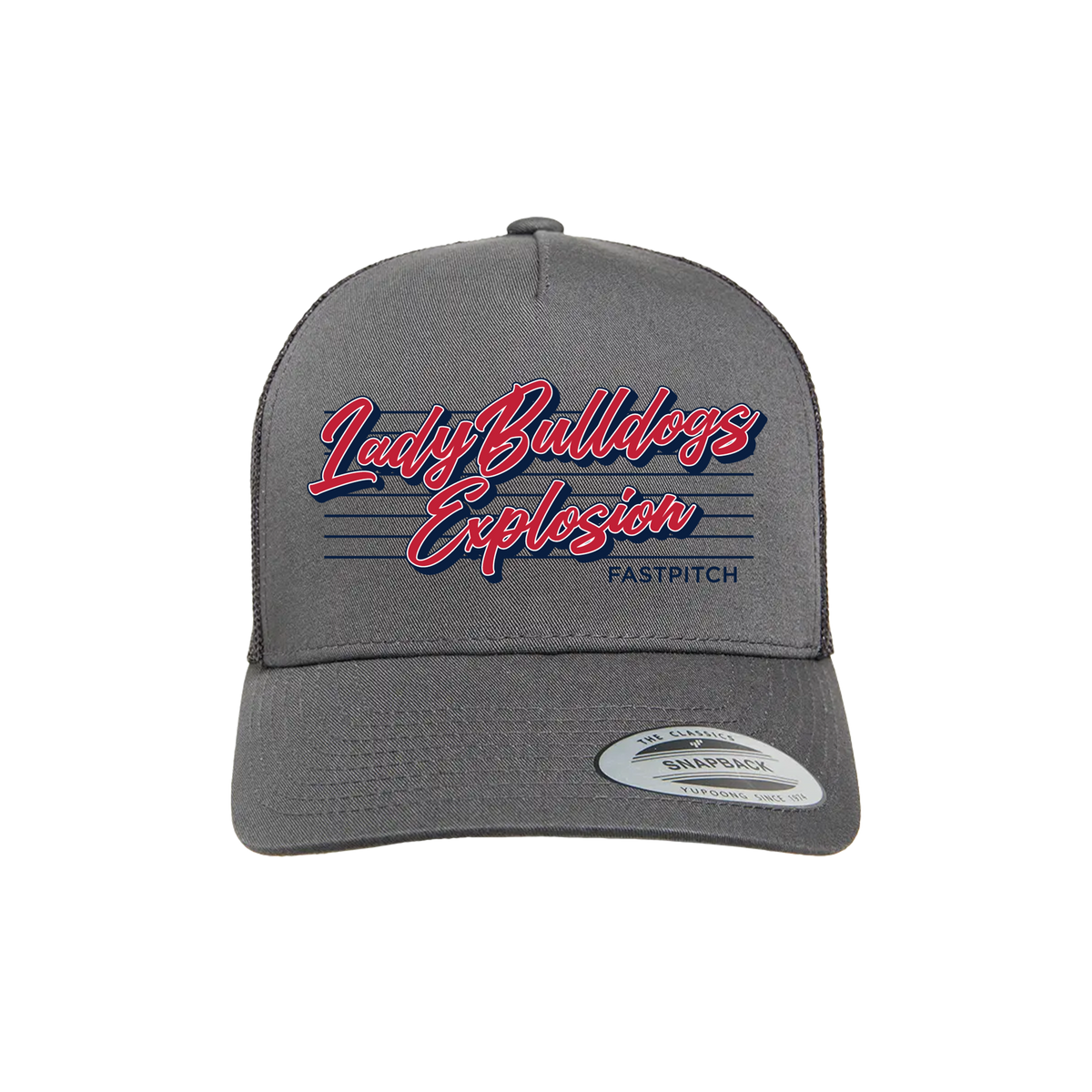 Lady Bulldogs Explosion Fastpitch (Lloyd)- Hat 2 (Charcoal)