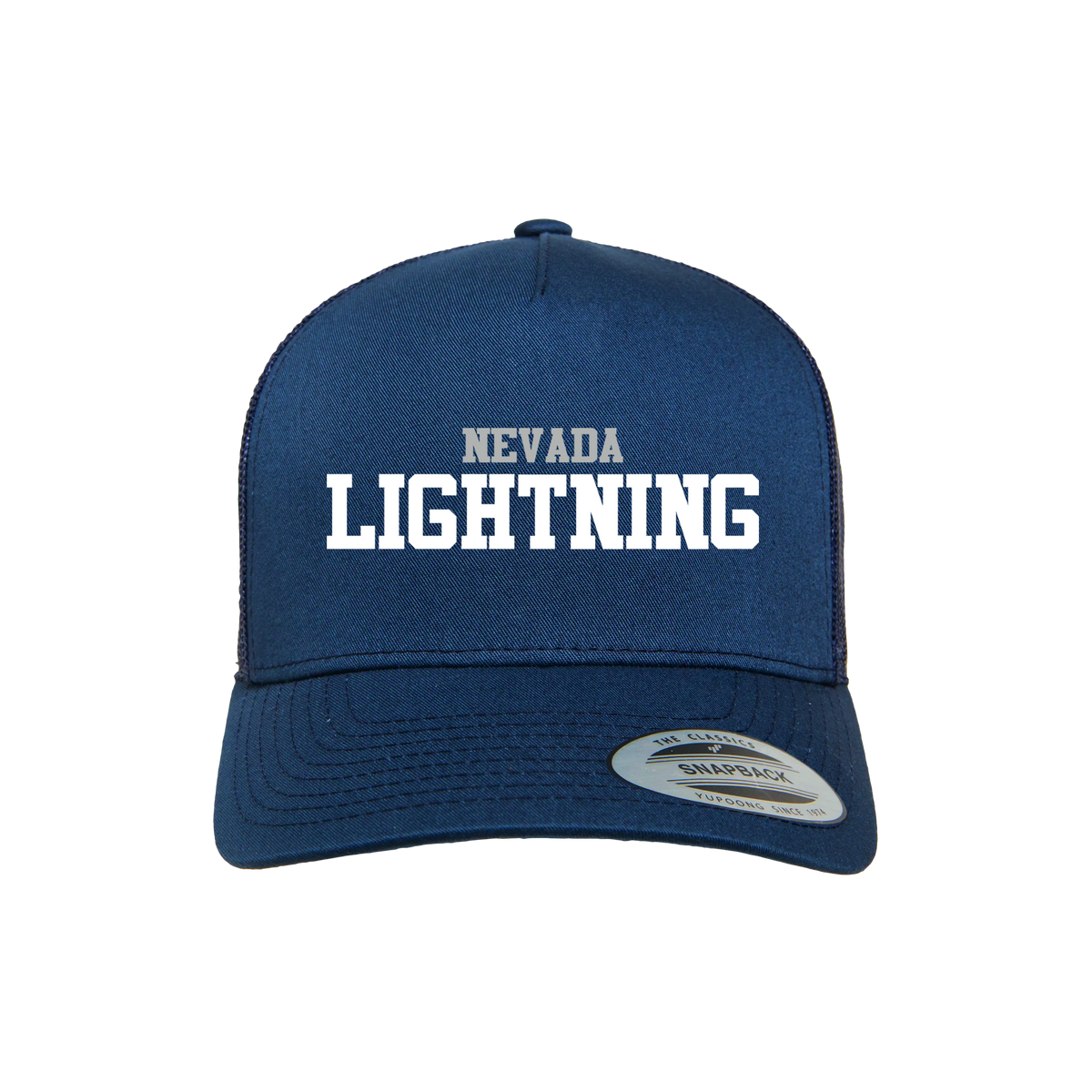NV Lightning Fastpitch (Snow) 2026- Hat 2 (Navy)