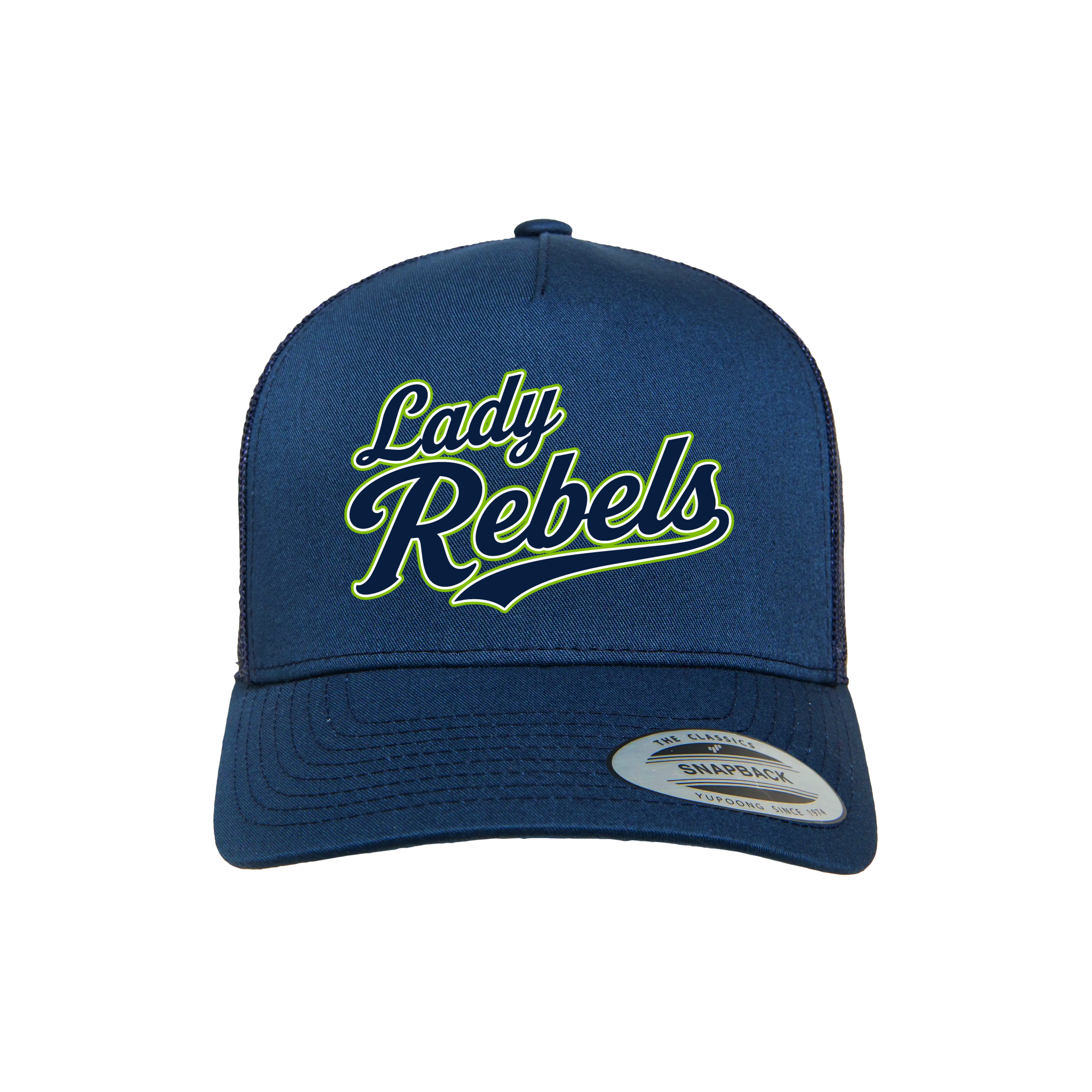 Lady Rebels (Corpman) Fastpitch- Hat 2 (Navy)