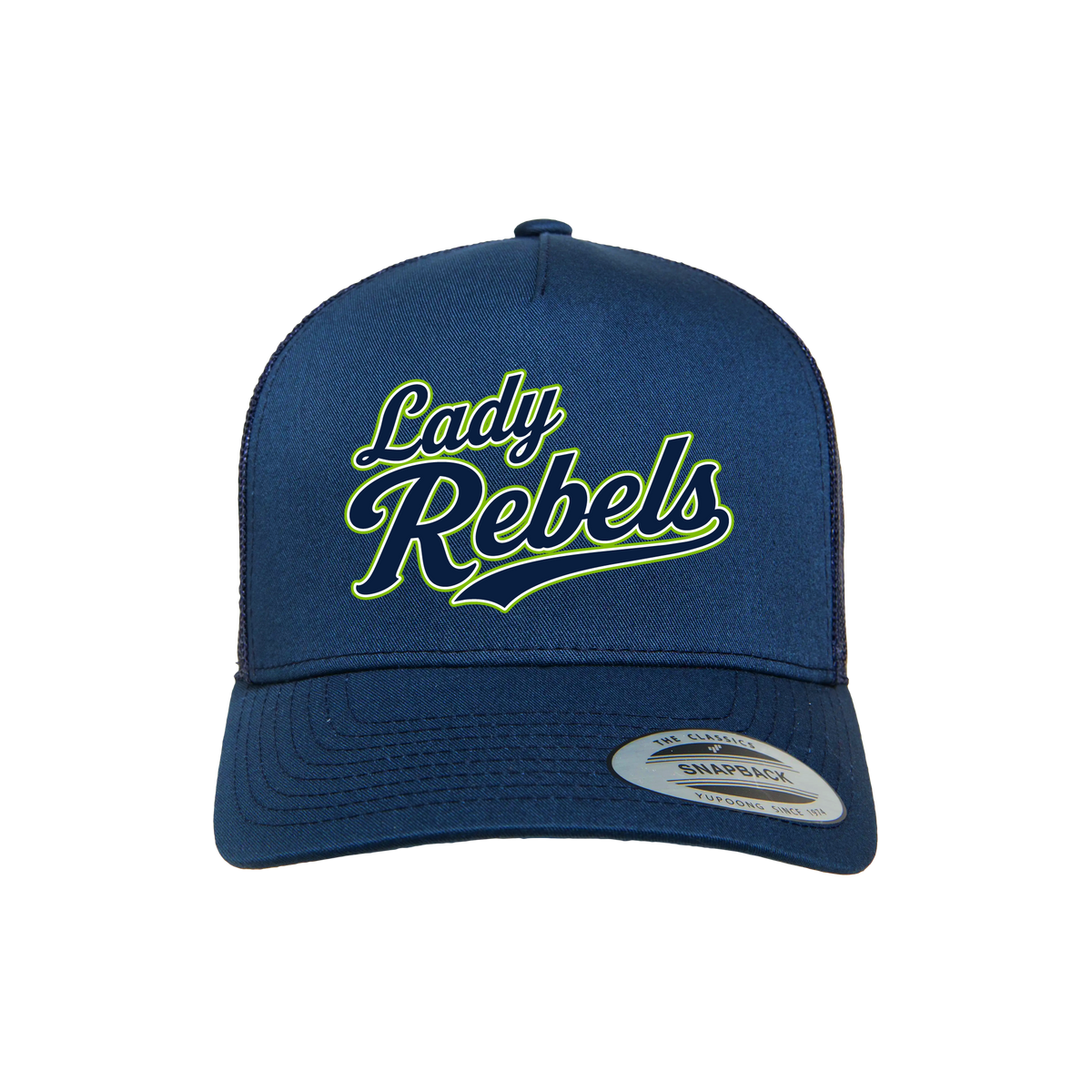 Lady Rebels (Corpman) Fastpitch- Hat 2 (Navy)