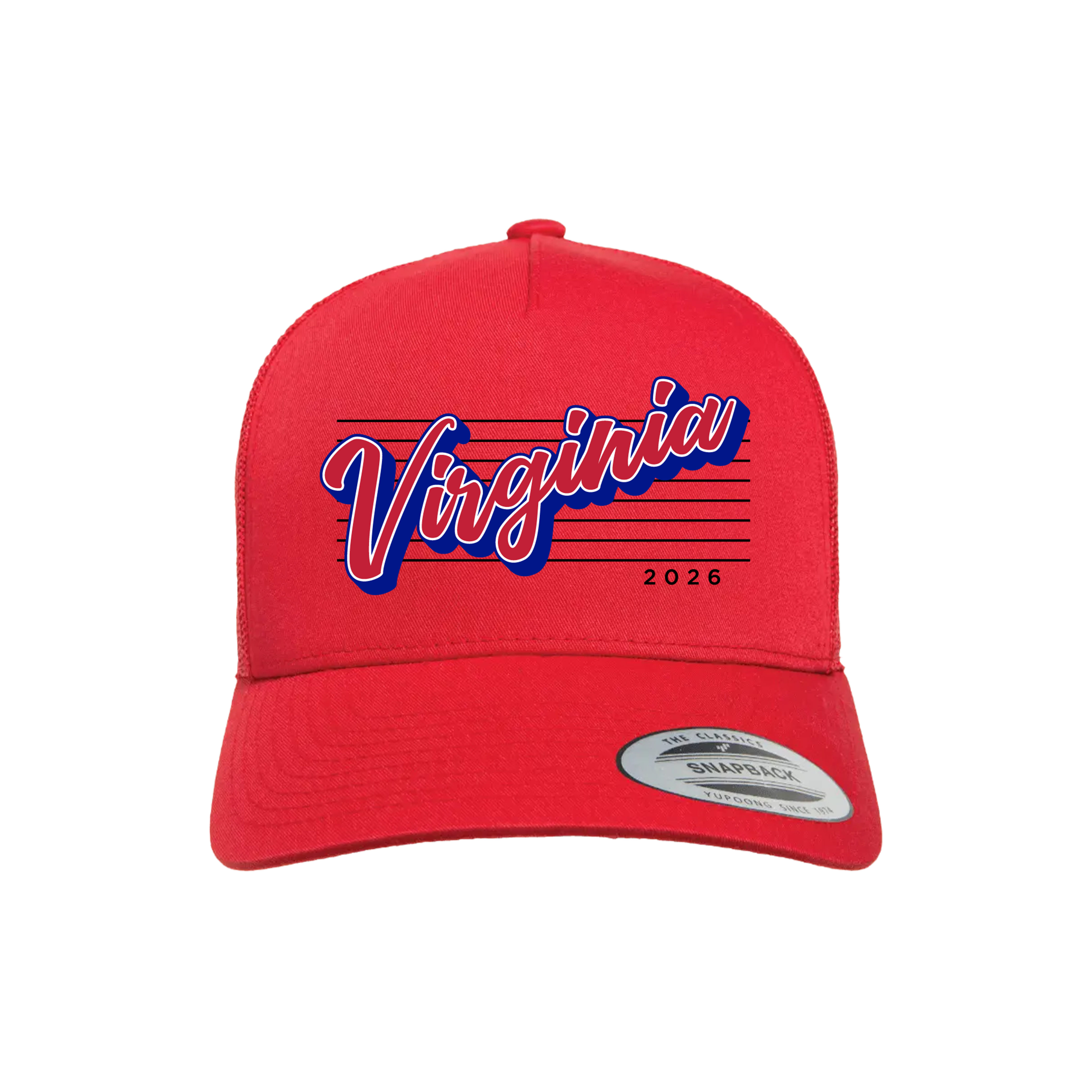 Virginia (Tyree) 2026- Hat 2 (Red)