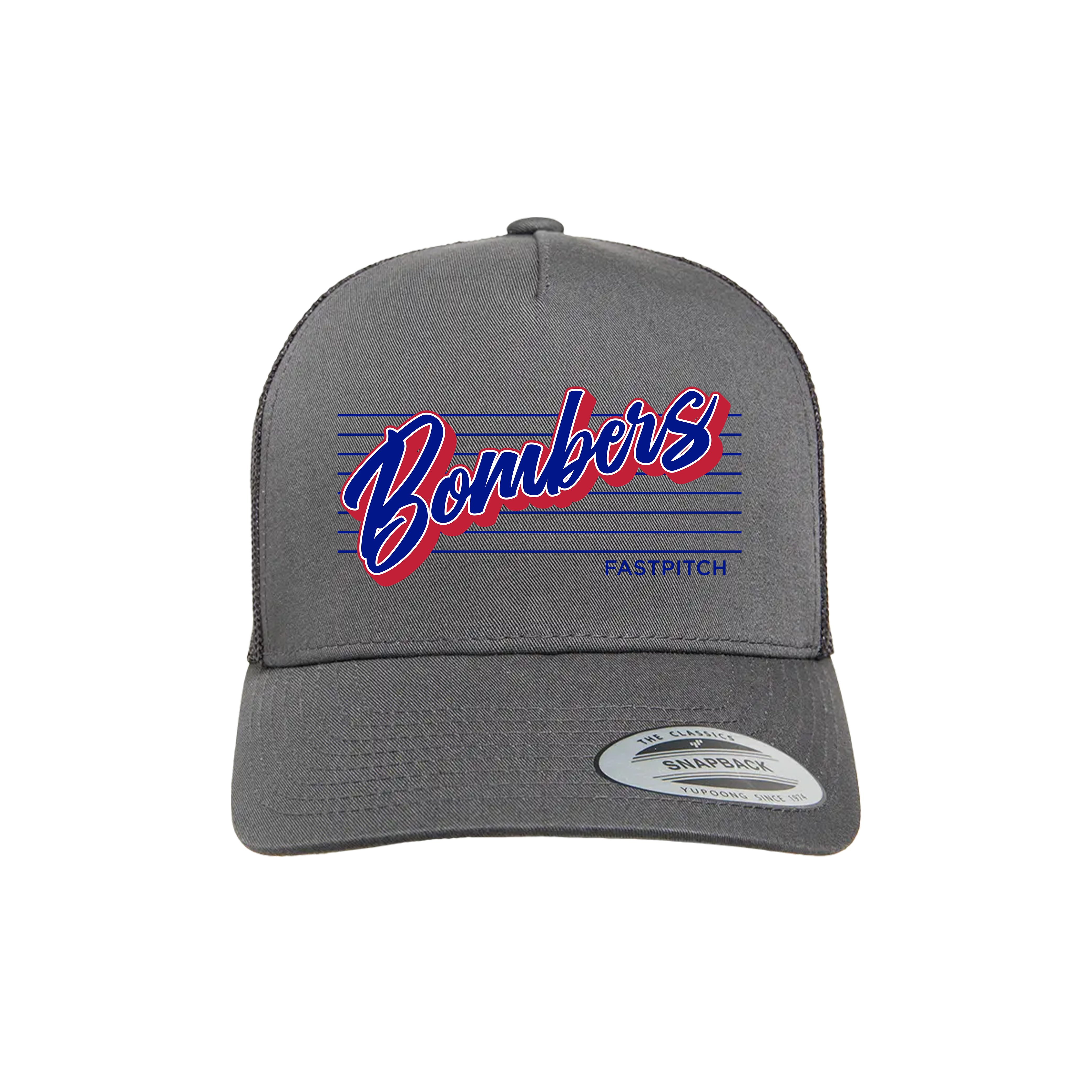 Z20 Bombers Fastpitch (Caby) 2026- Hat 3 (Charcoal)