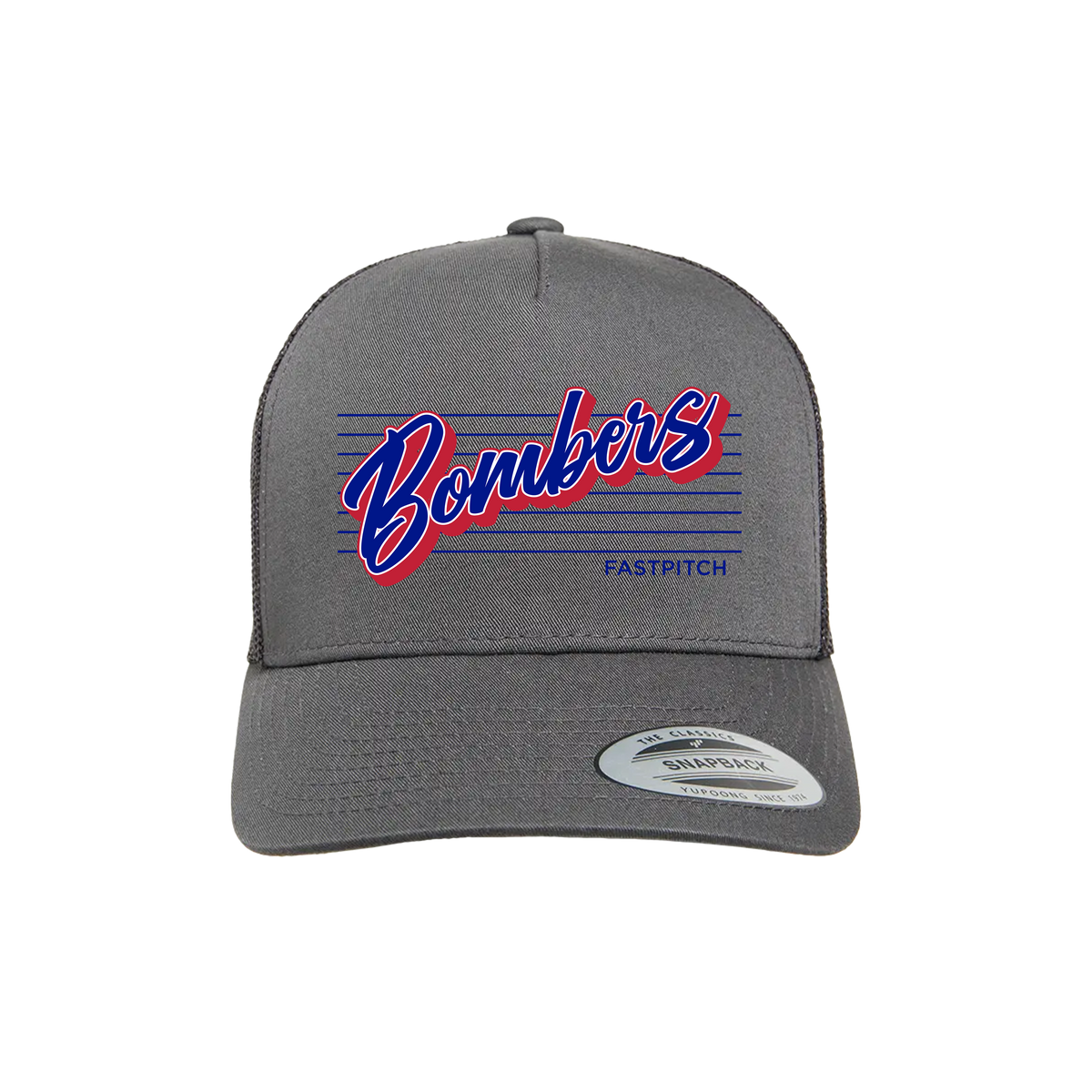 Z20 Bombers Fastpitch (Caby) 2026- Hat 3 (Charcoal)