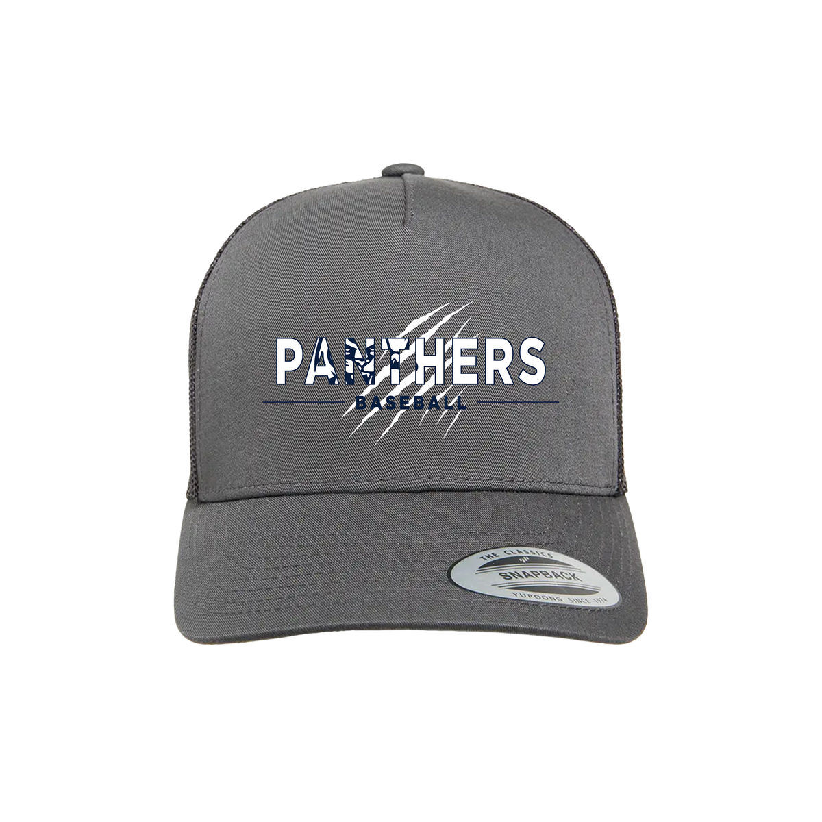 Panthers Baseball (Bowman)- Hat 3 (Charcoal)