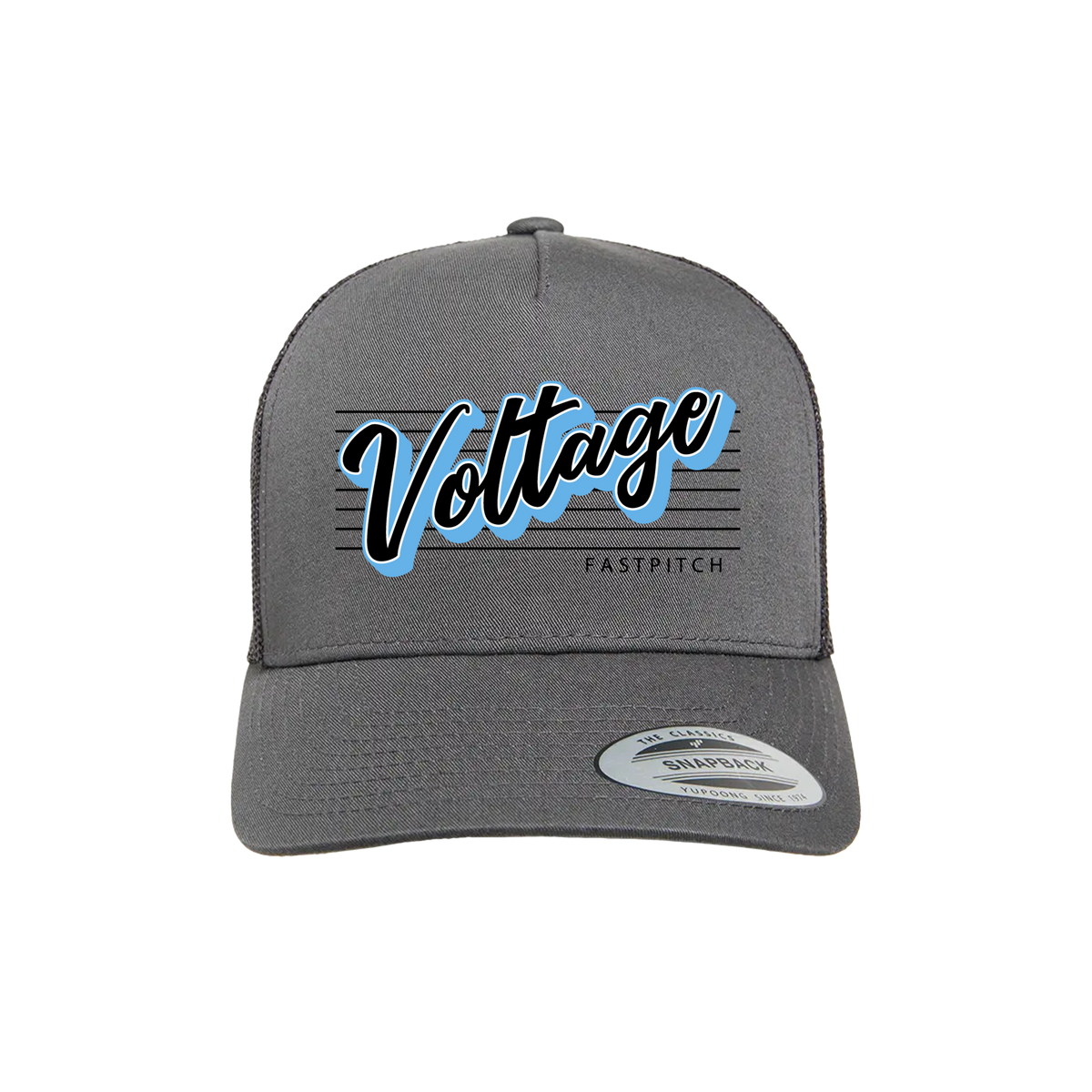 Voltage Fastpitch (Kelley) 2026- Hat 3 (Charcoal)