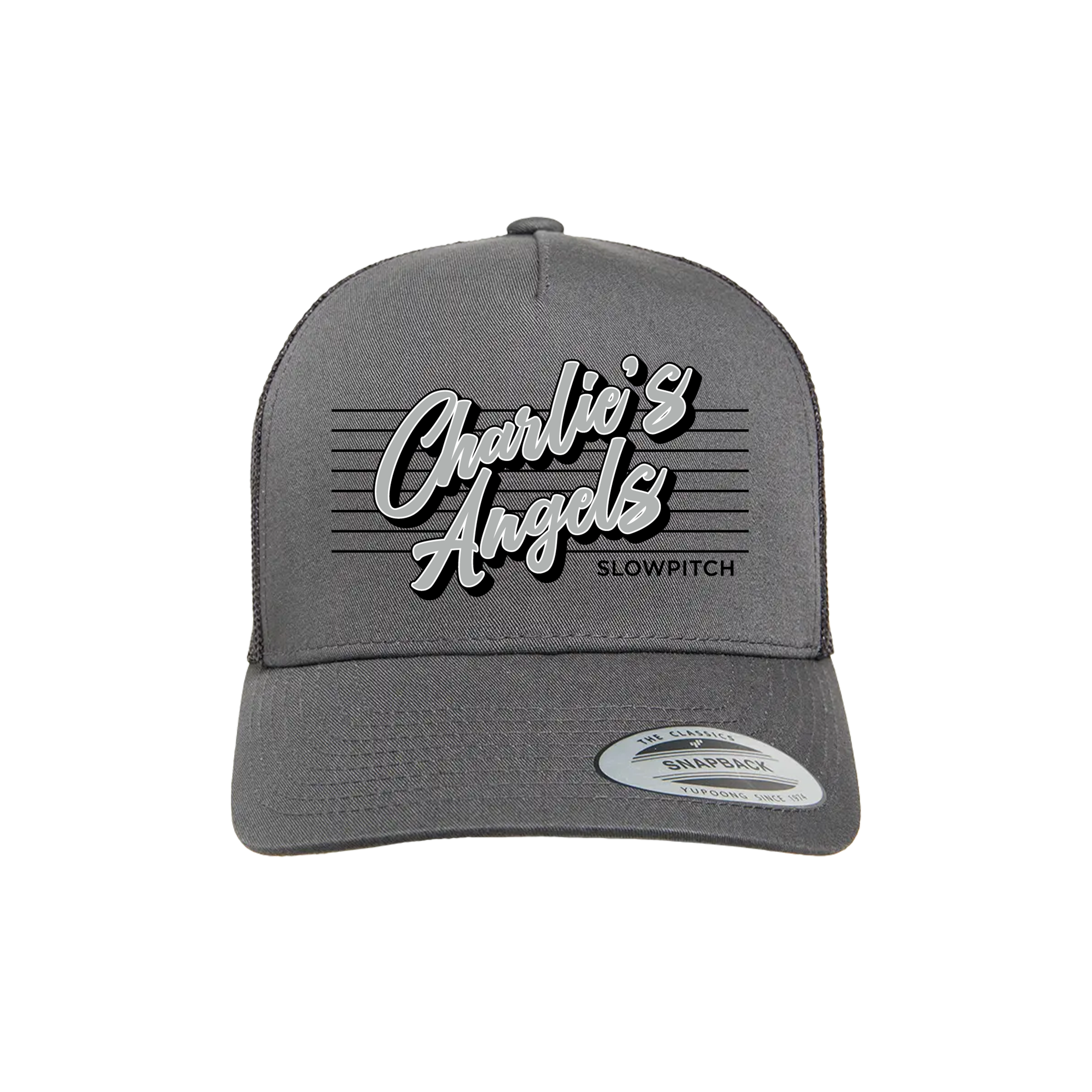 Charlie's Angels (Arnold) Slowpitch- Hat 3 (Charcoal)