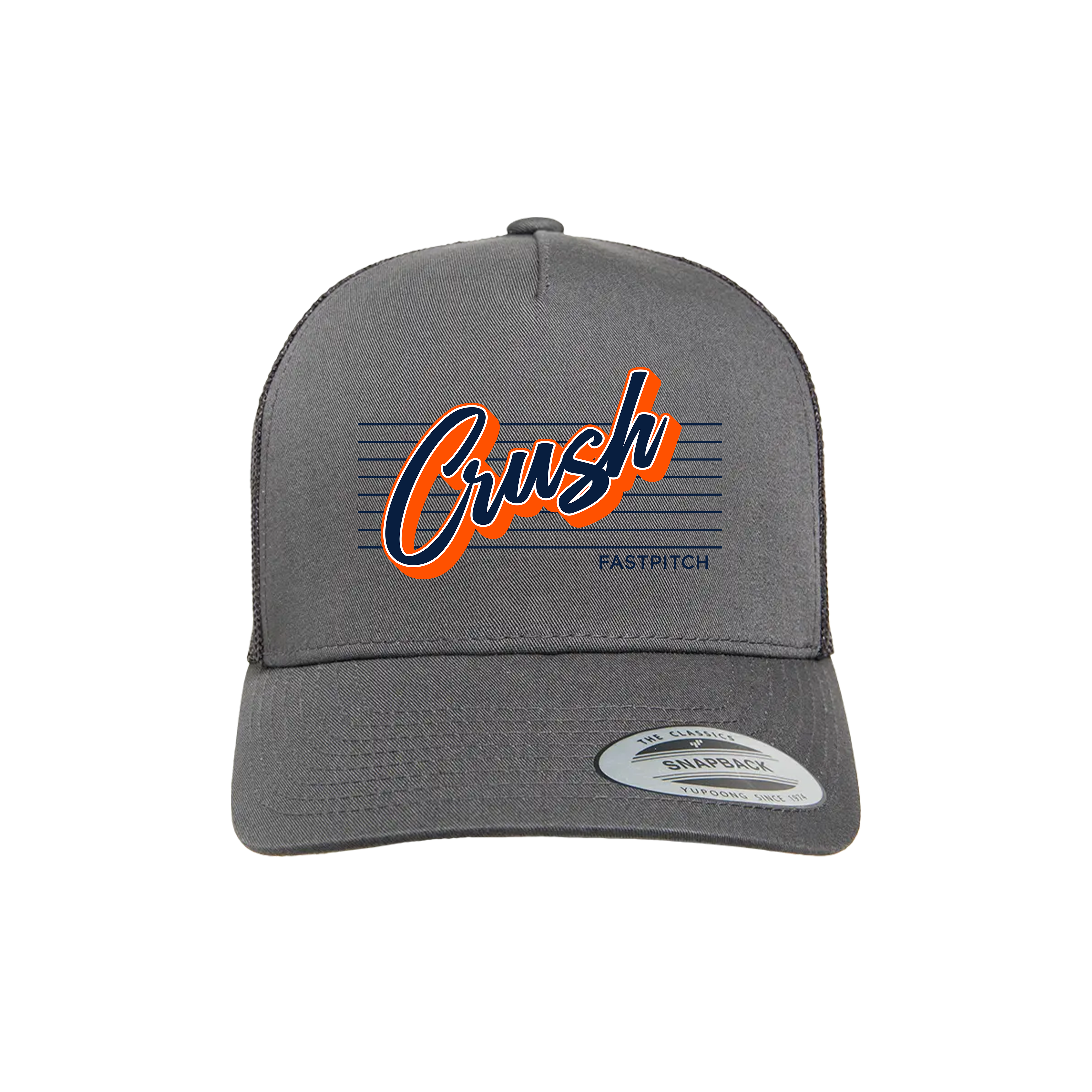 Carterville Crush (Wheaton) Fastpitch- Hat 3 (Charcoal)