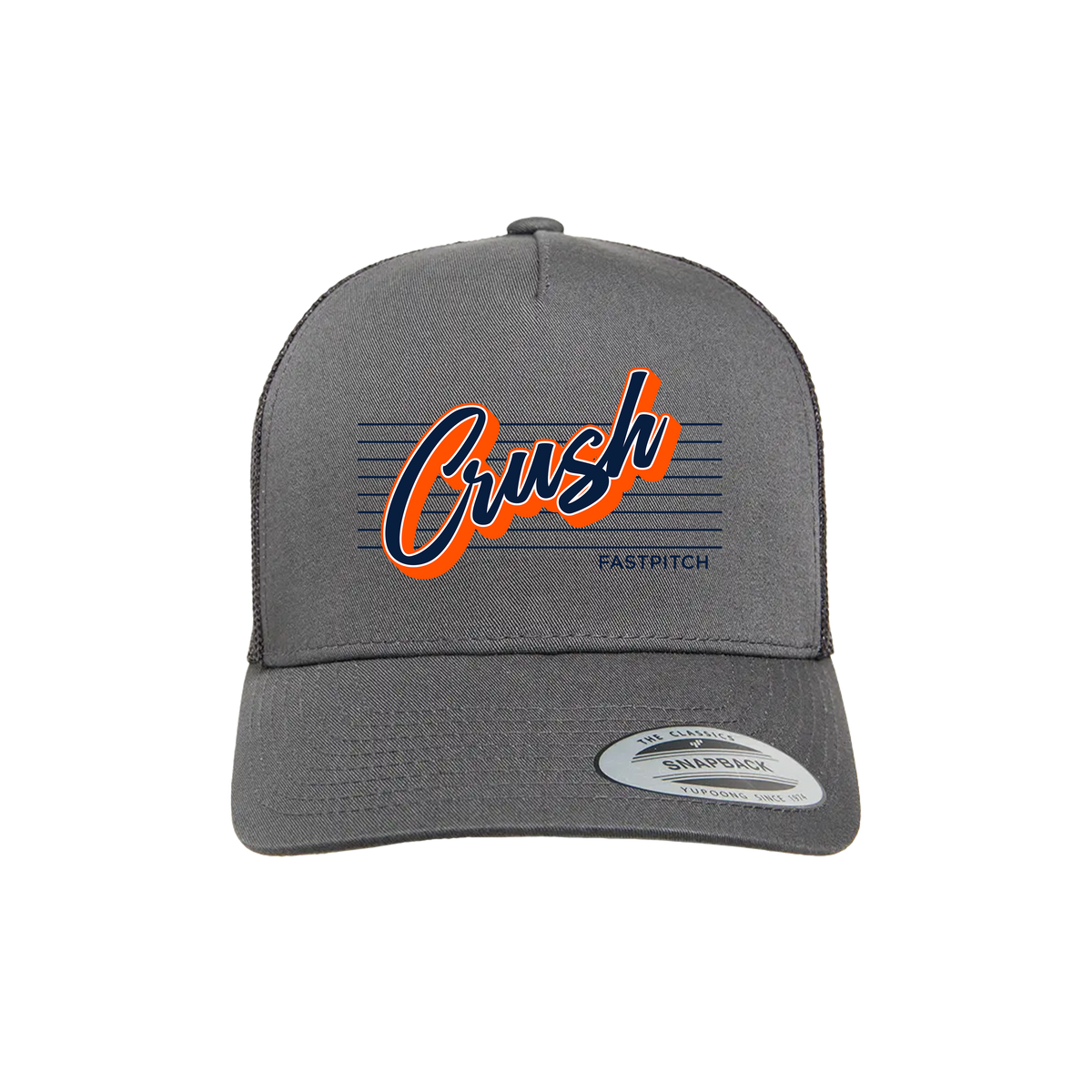 Carterville Crush (Wheaton) Fastpitch- Hat 3 (Charcoal)