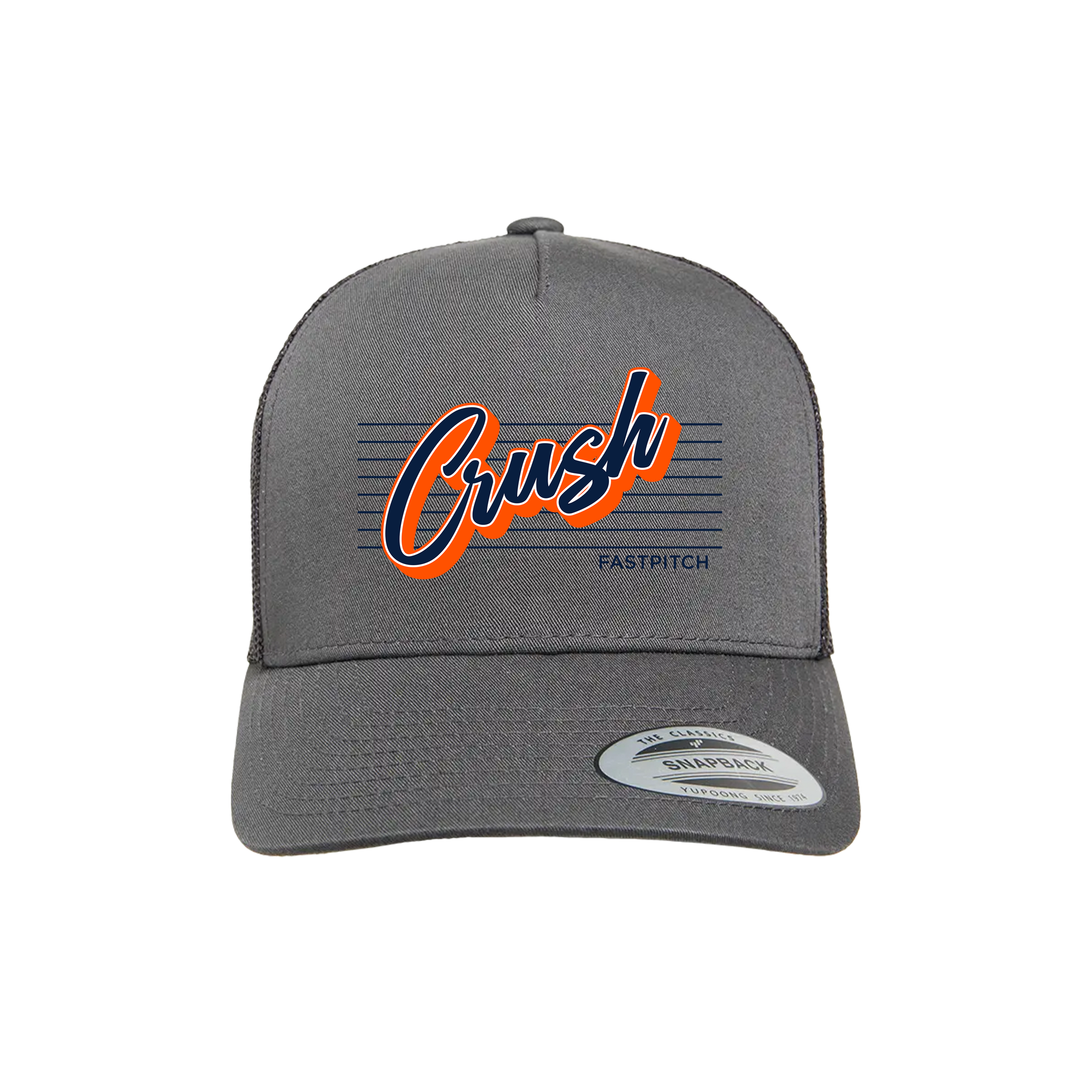 Carterville Crush (Wheaton) Fastpitch- Hat 3 (Charcoal)