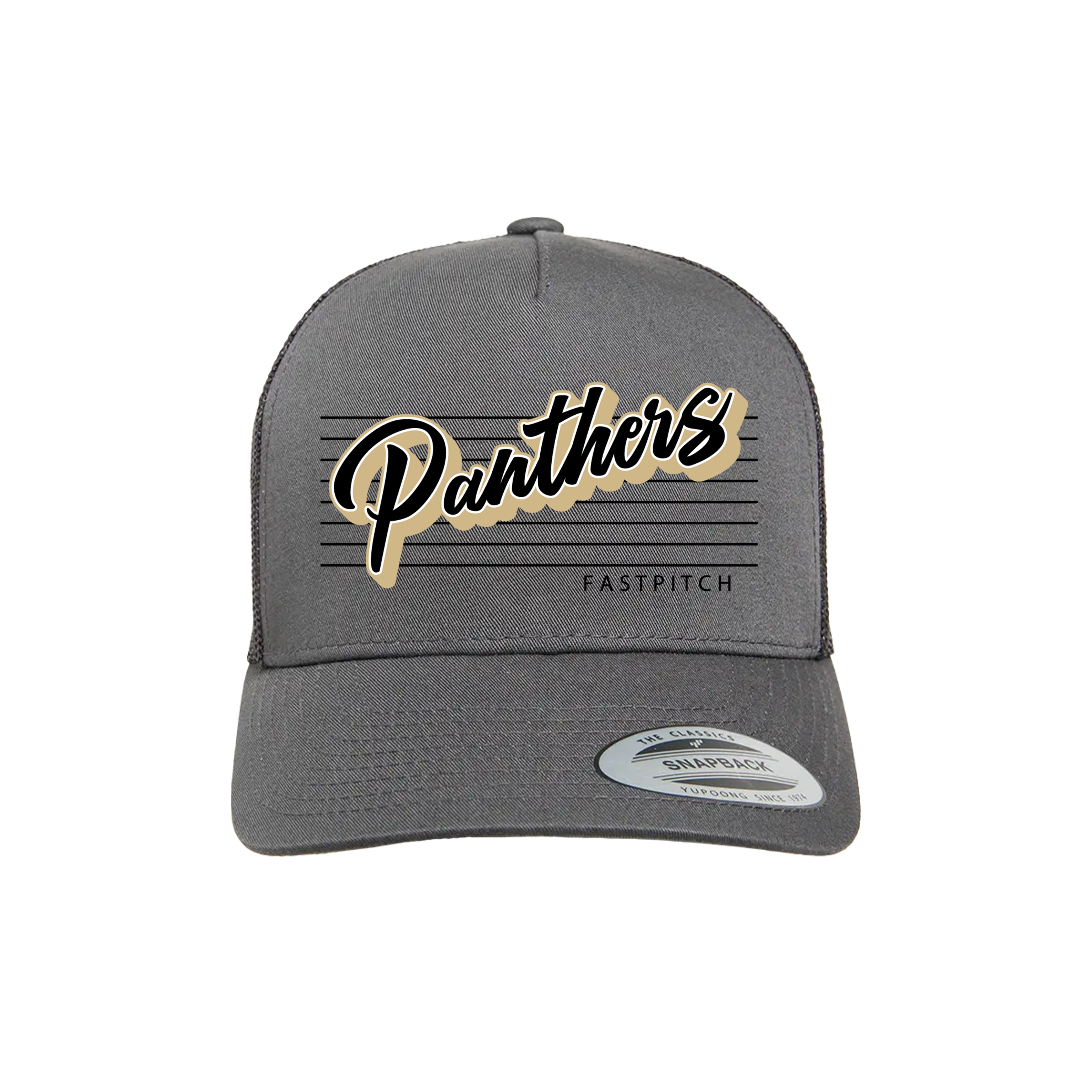 Panthers Fastpitch (Alvarez)- Hat 3 (Charcoal)