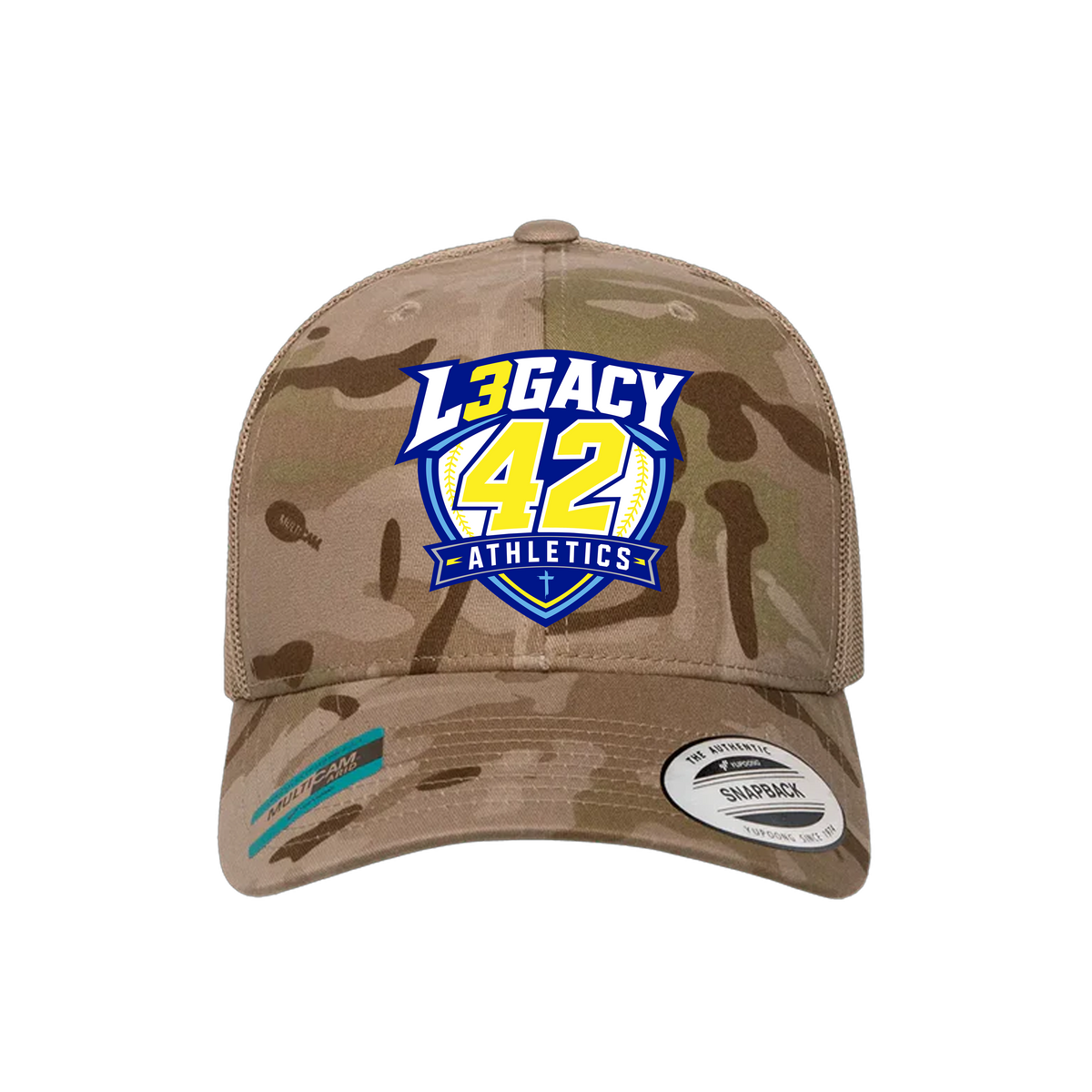 L3gacy 42 Athletics- Hat 3 (MultiCam)