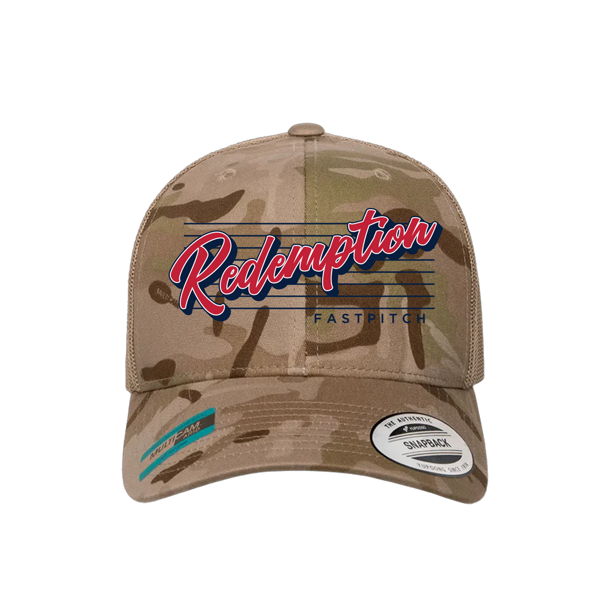 Redemption (Martinez-Aguilar) Fastpitch- Hat 3 (MultiCam)