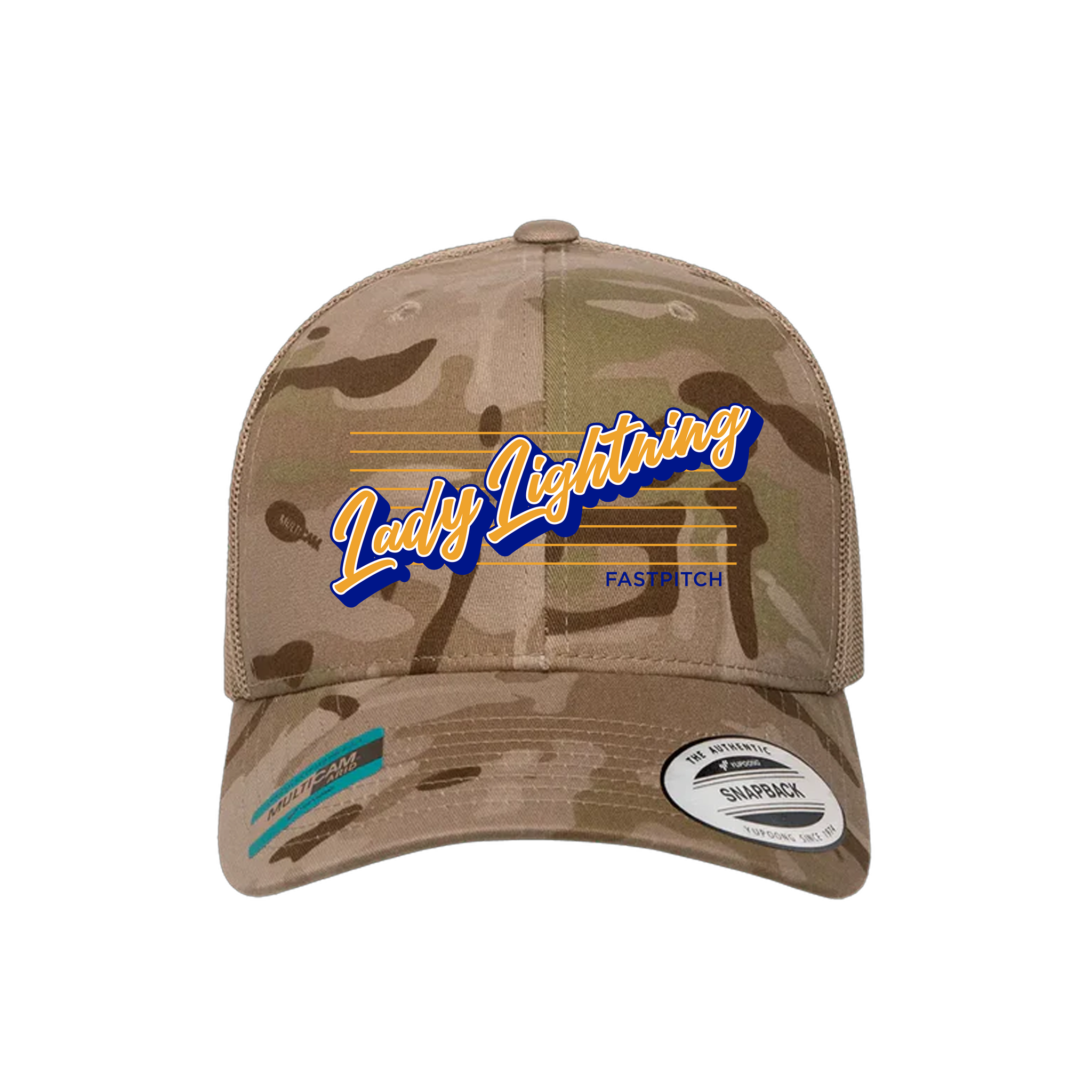 Lady Lightning Fastpitch (Vernon)- Hat 3 (MultiCam)