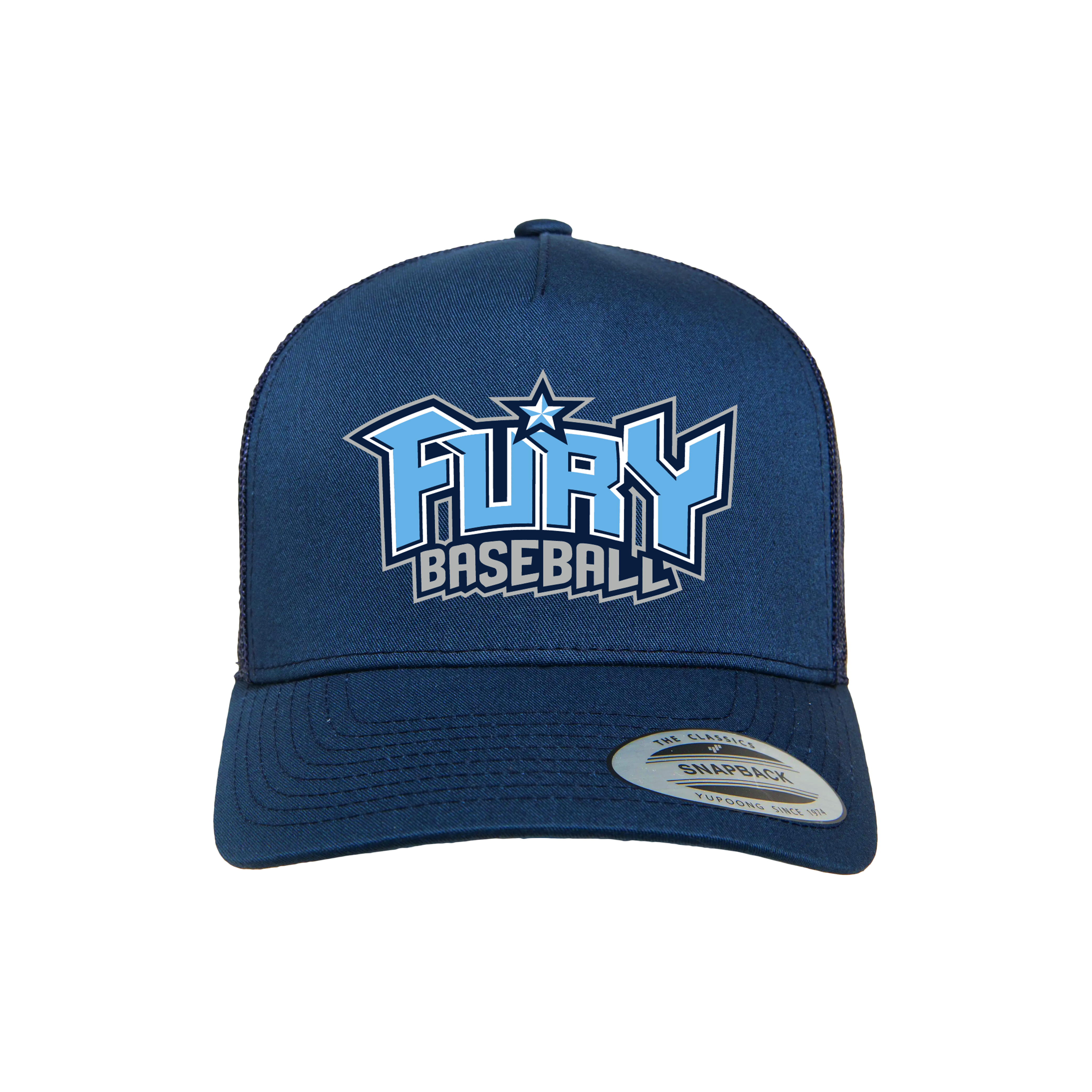 TP FURY (Tasker) Baseball- Hat 3 (Navy)