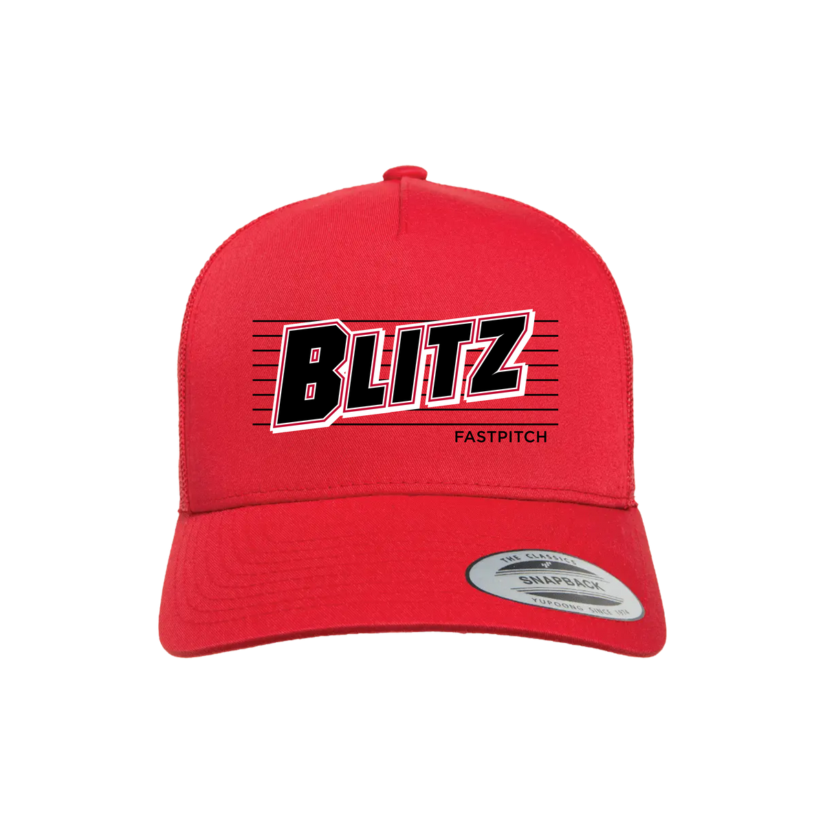 Blitz (Harding) Fastpitch- Hat 3 (Red)