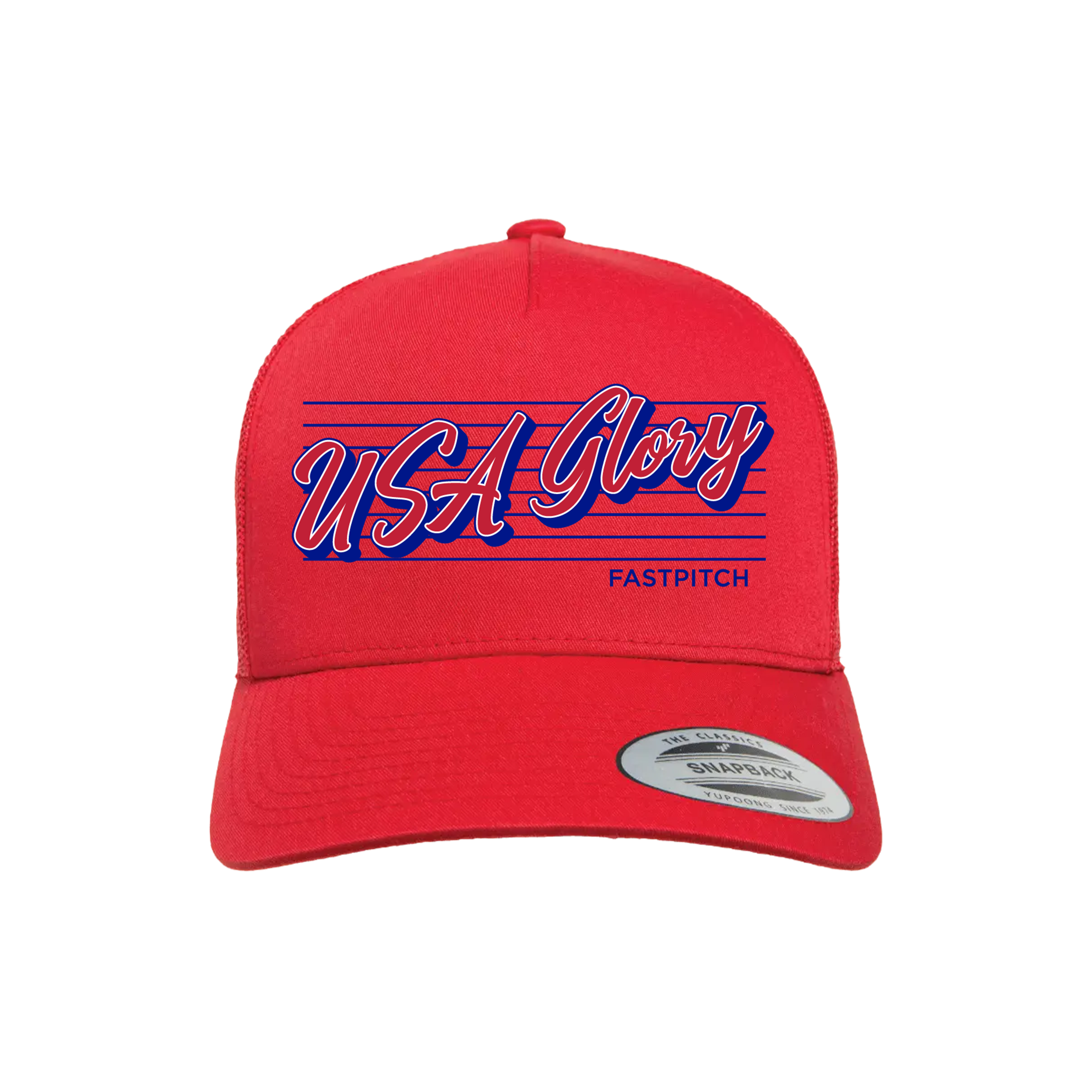 USA Glory Fastpitch- Hat 3 (Red)