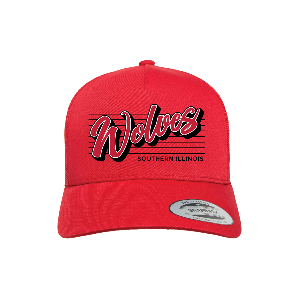 Southern Illinois Wolves (Mahan) Baseball 2026- Hat 3 (Red)