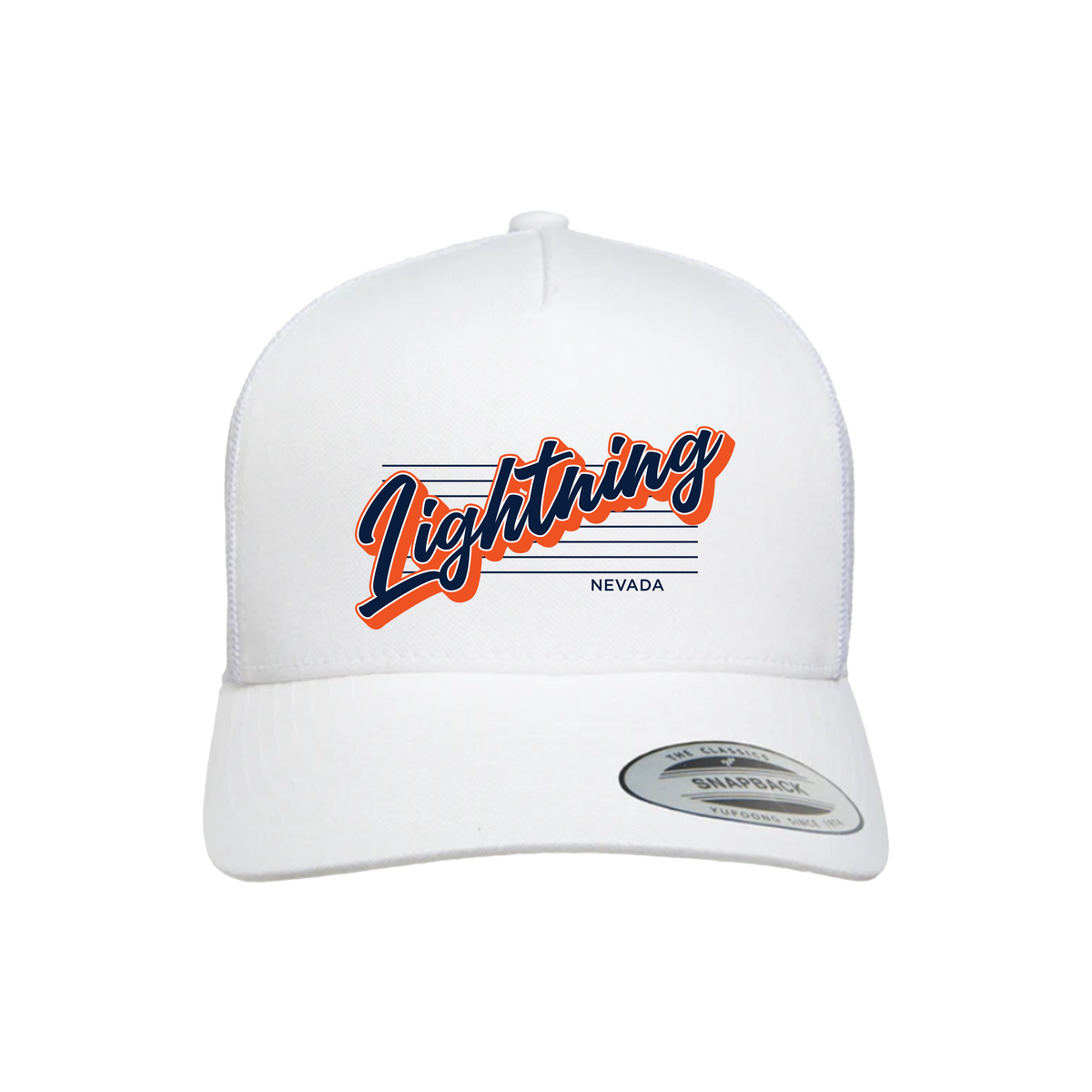 NV Lightning Fastpitch (Kittilsen)- Hat 3 (White)