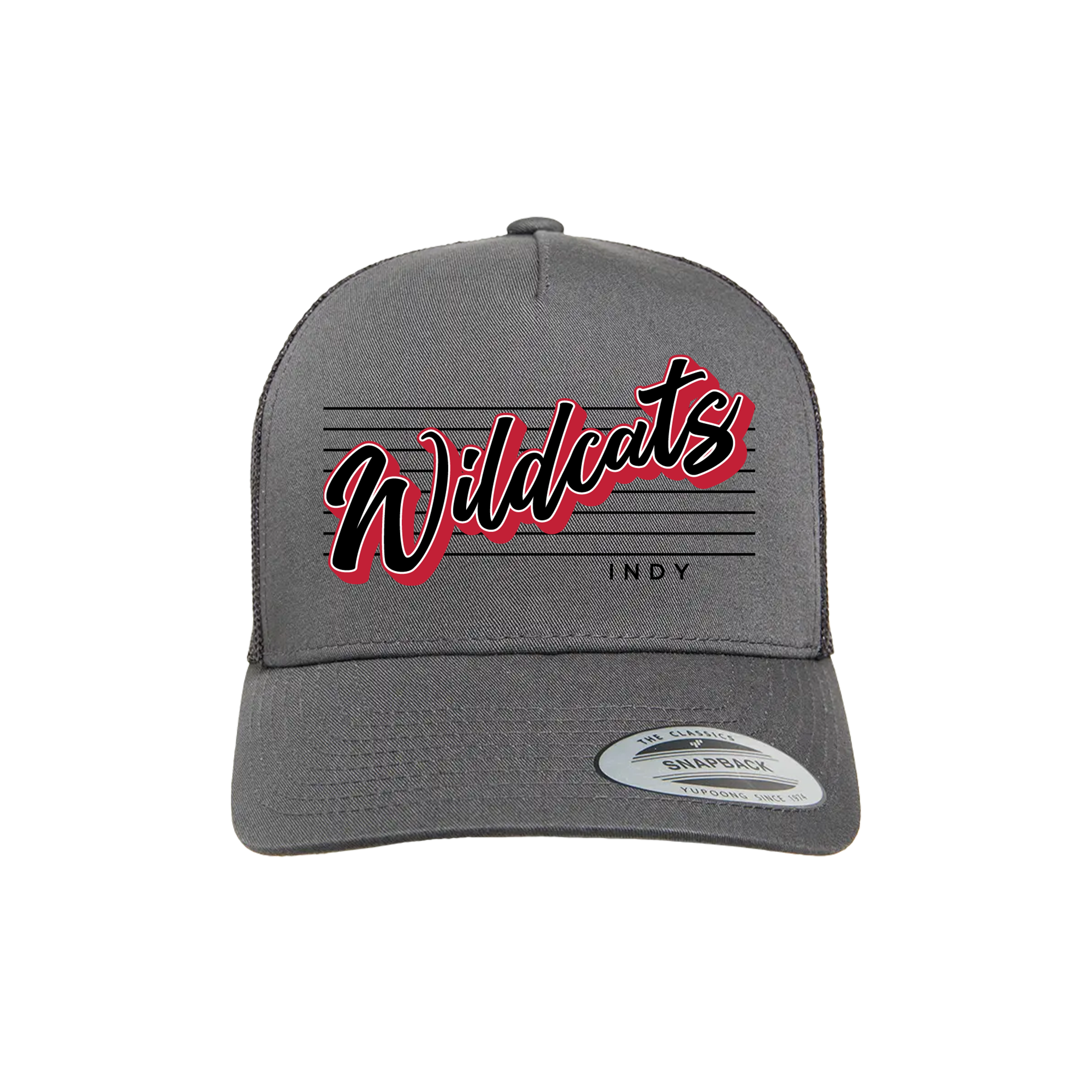 Indy Wildcats Fastpitch (Bean)- Hat 4 (Charcoal)