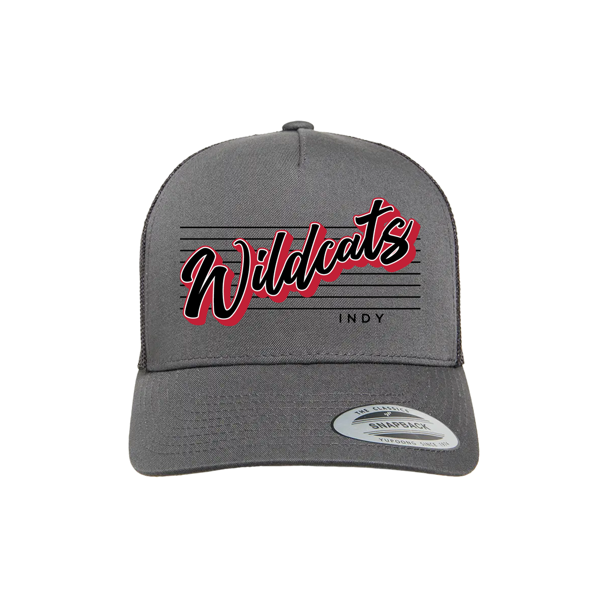 Indy Wildcats Fastpitch (Bean)- Hat 4 (Charcoal)